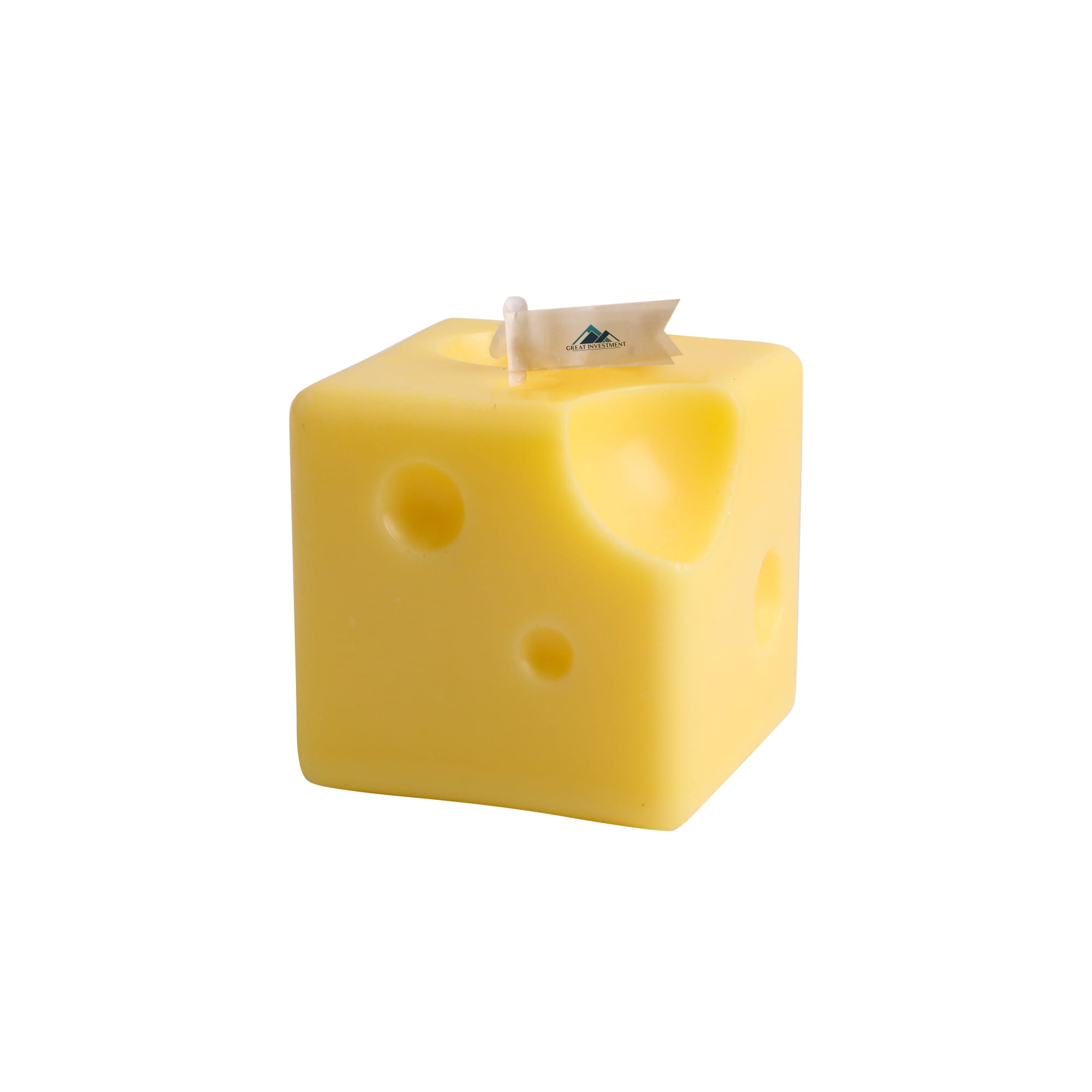 Alternative view of Square Cheese Shape Candles