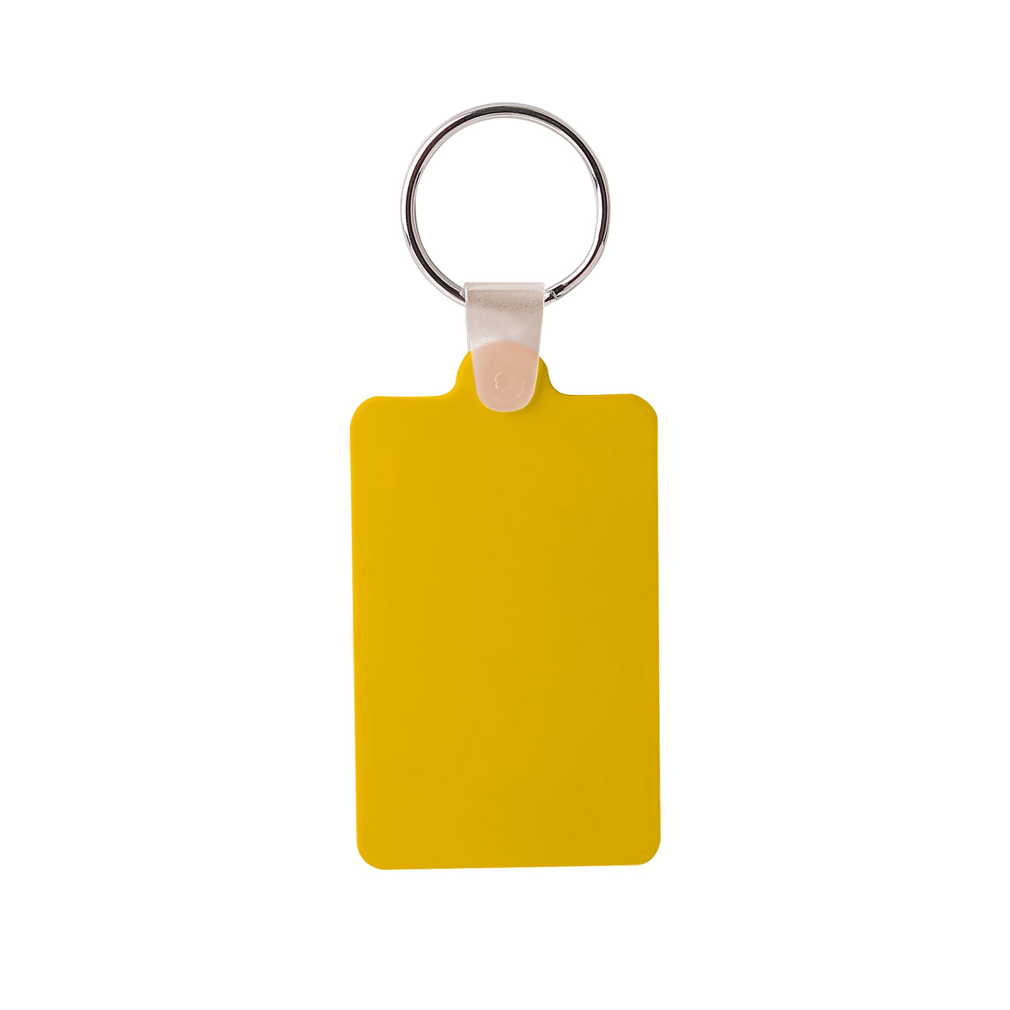 Rectangular Durasoft Keyring - PCKP15 Image