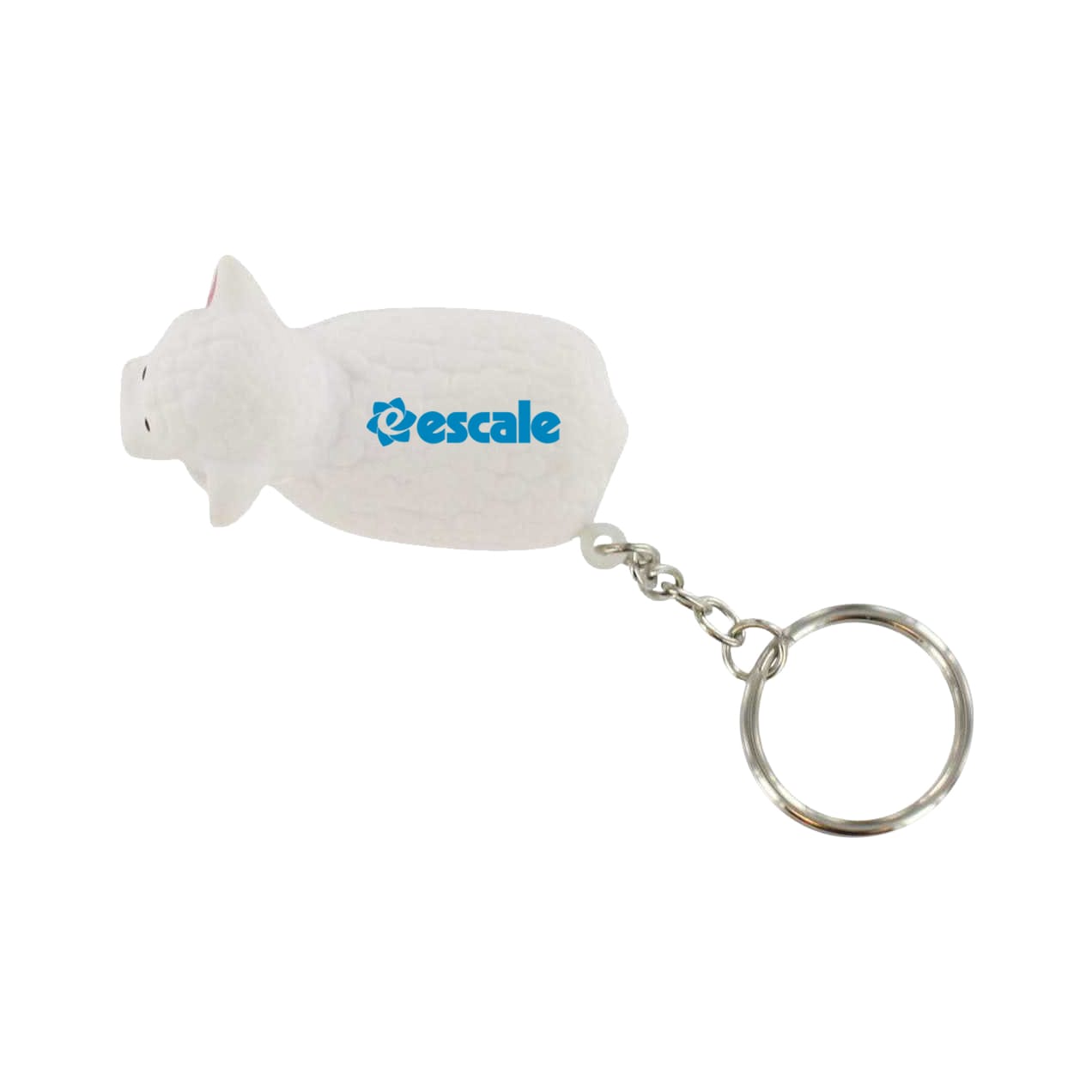 Keyring with Sheep Stress Reliever