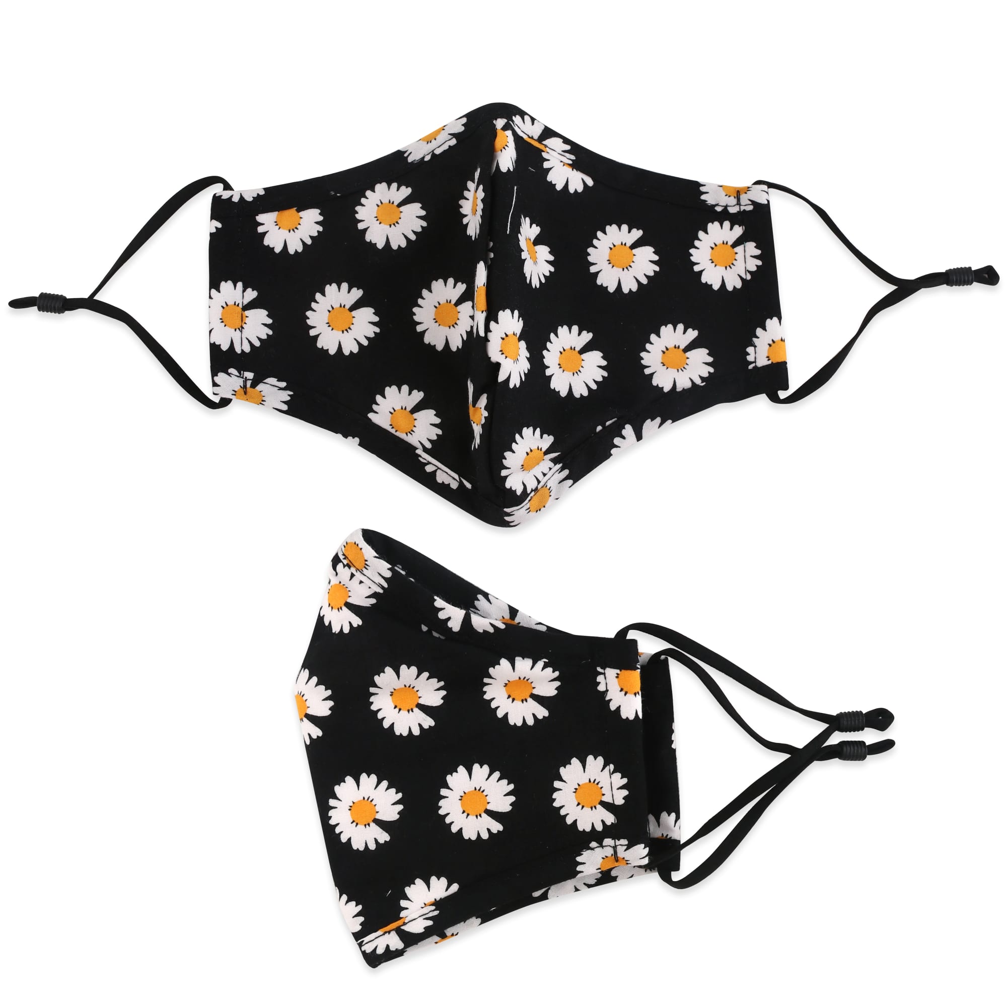4-Ply Fabric Flower Pattern Reusable Face Mask - 9 designs available - PCA062 Image 
