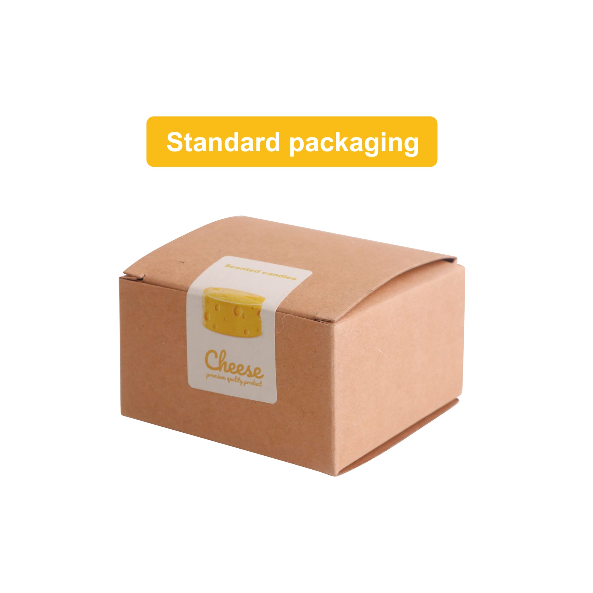 Round Shape Cheese Candles - PCHC003 Image