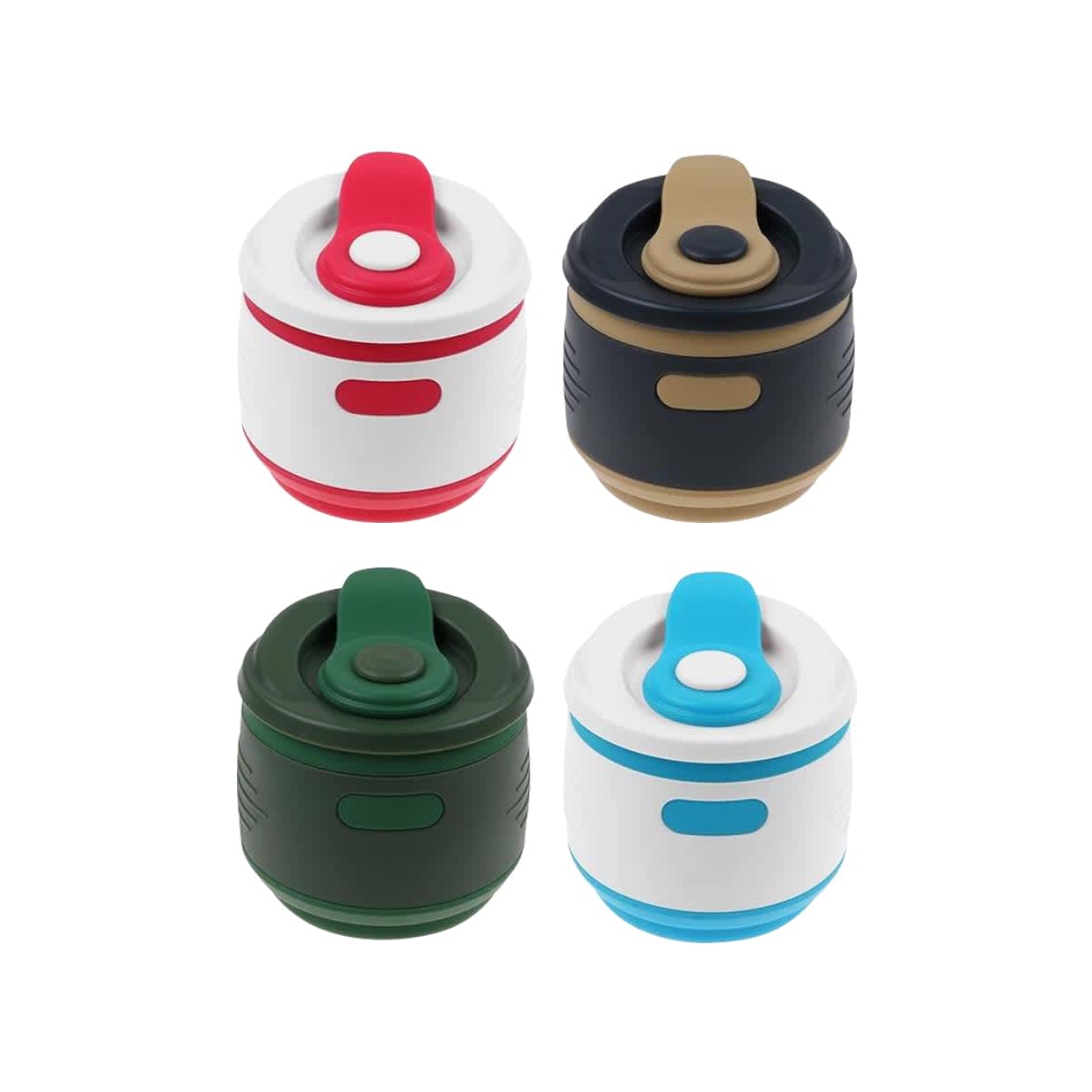 350ml Collapsible Silicone Coffee Cup - PCD031 Image 