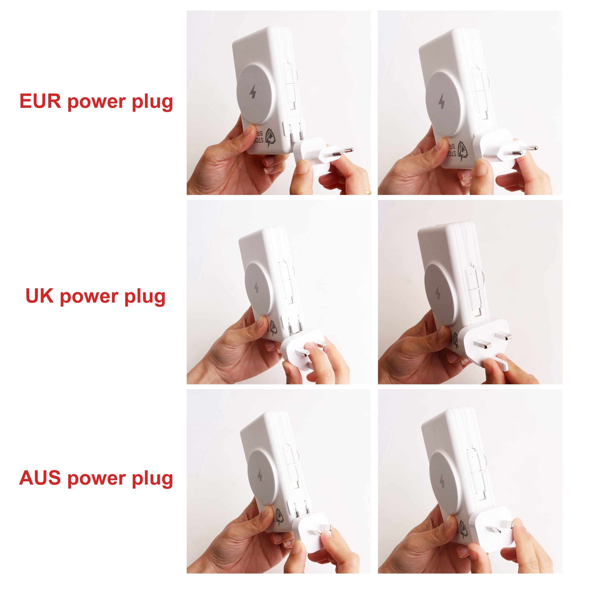 20000mAh Magnetic Wireless Travel Power Bank - PCB177 Image 