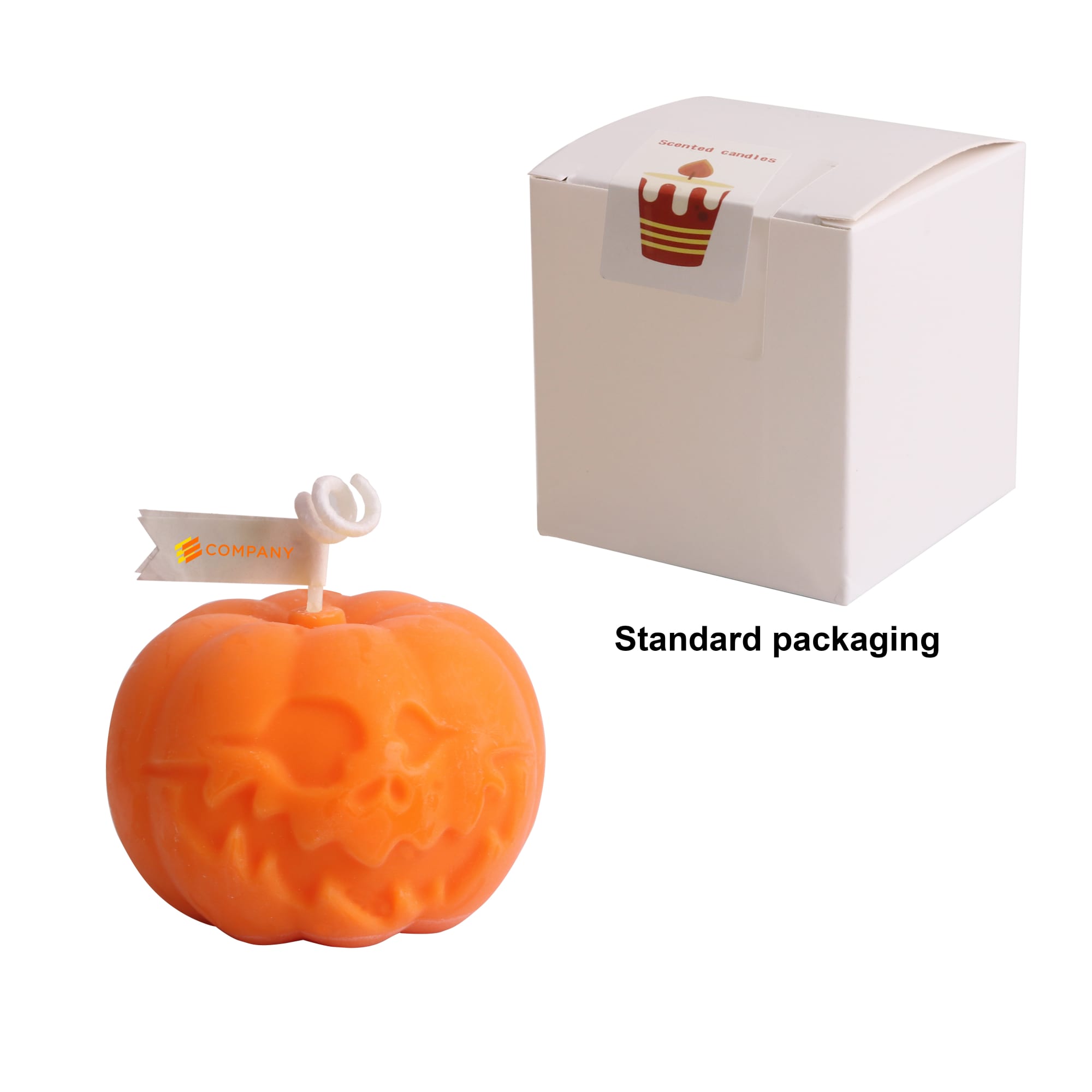 Pumpkin Shape Candles - PCHC010 Image 