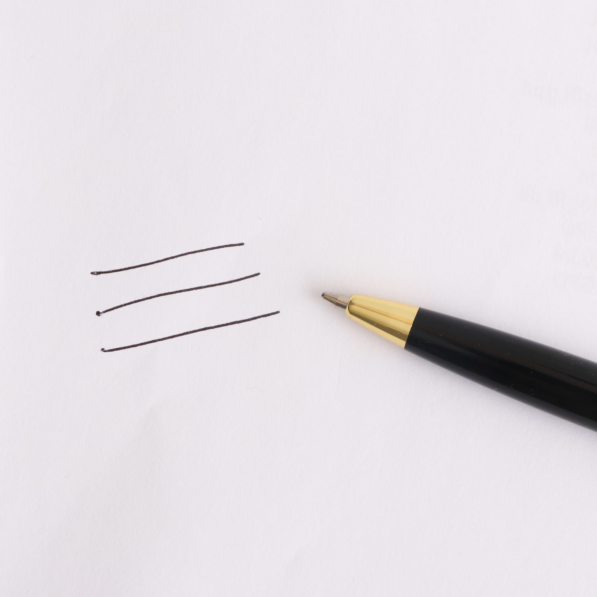 Plastic Click Deluxe Pen - PCS133 Image