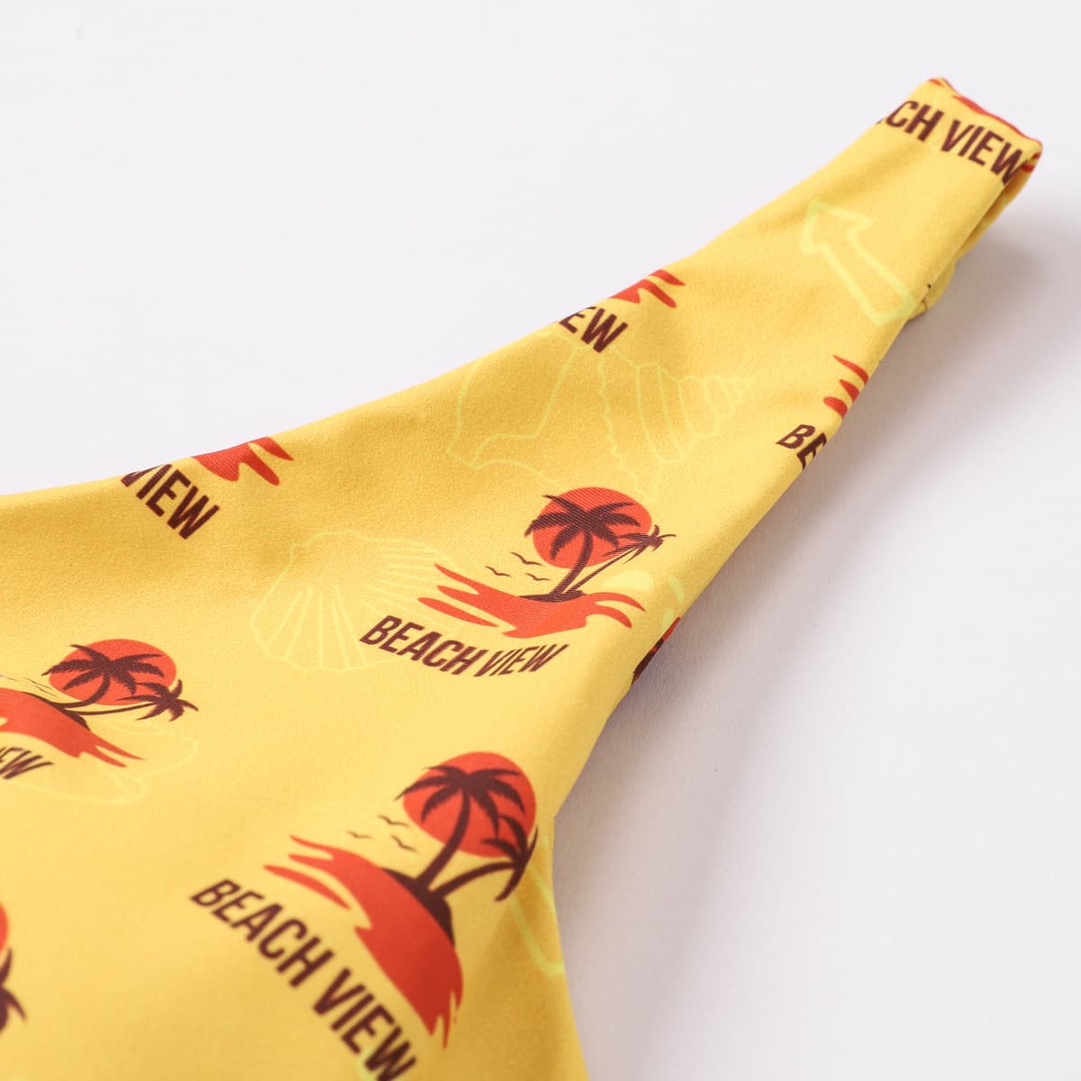 Women’s Polyester Spandex Sublimated Bikini top - PCC141 Image 