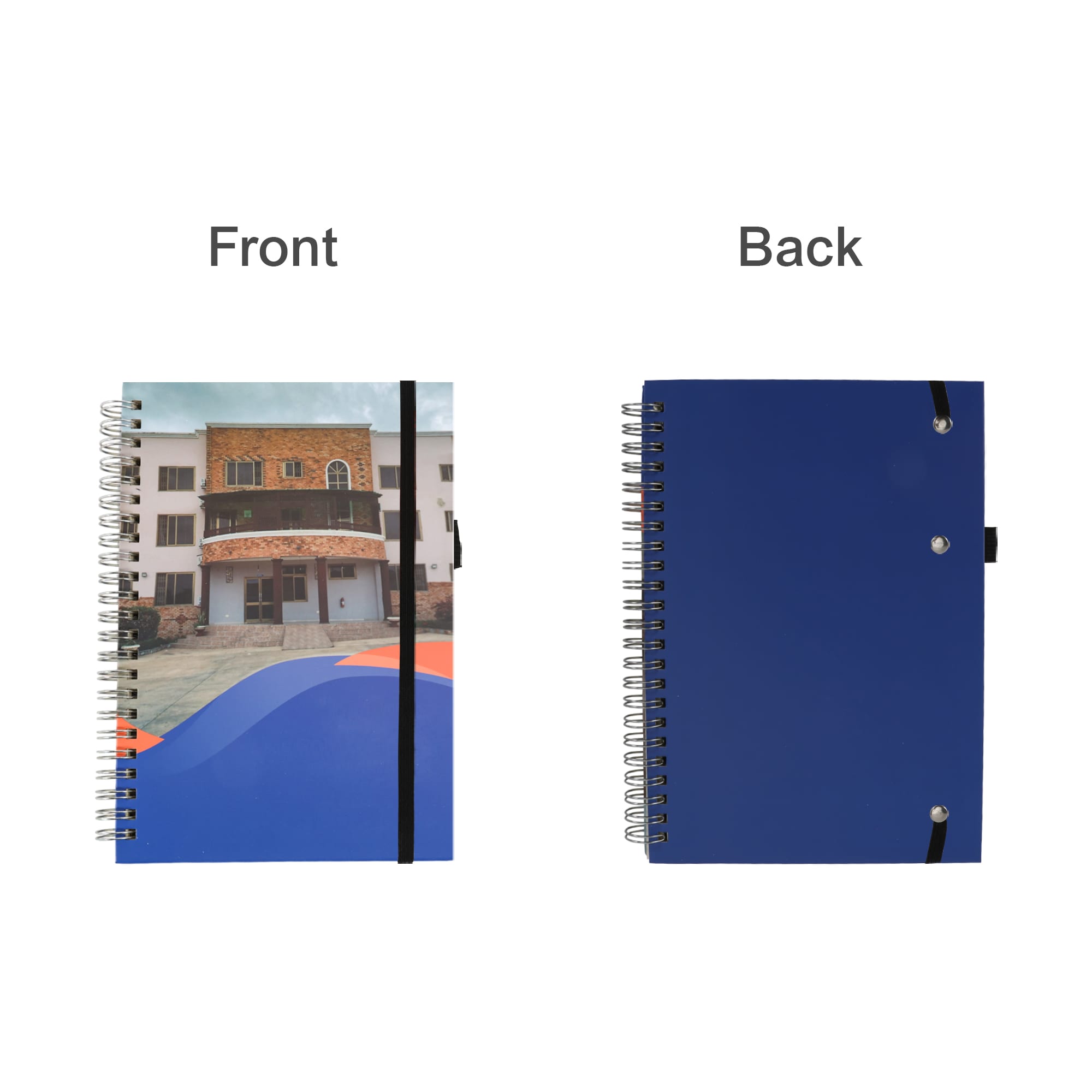 Alternative view of A5 Wiro Side Bound Notebook