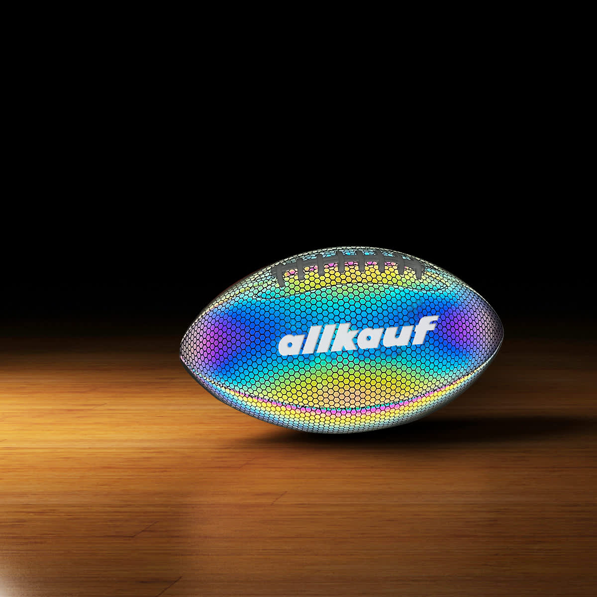 Holographic Glowing American Football - PCH555 Image 