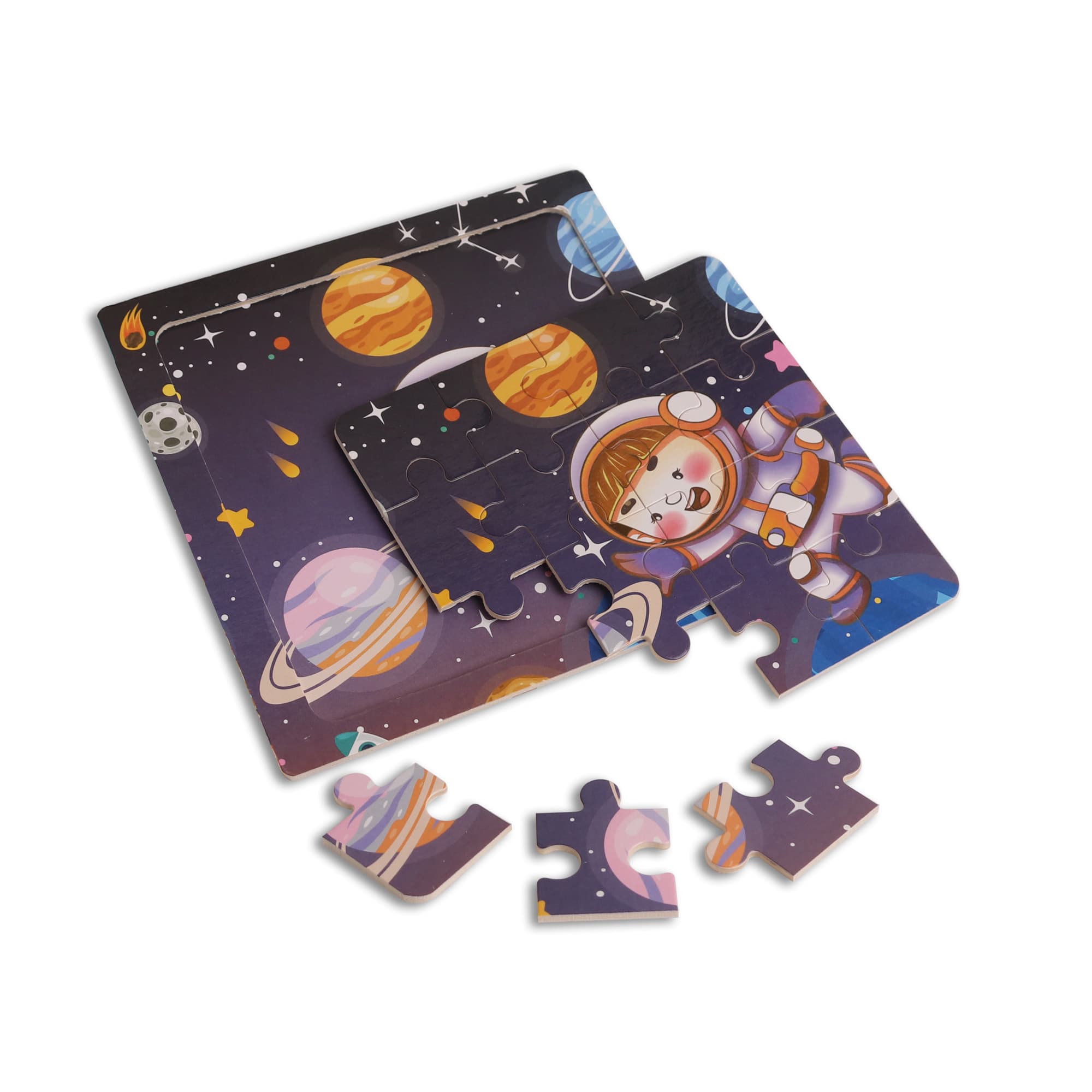 Alternative view of Wooden Jigsaw Puzzles