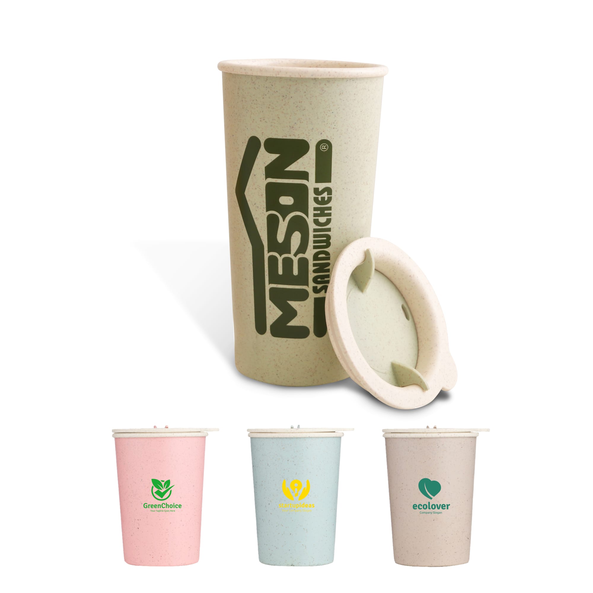 Wheat Fibre Coffee Cup