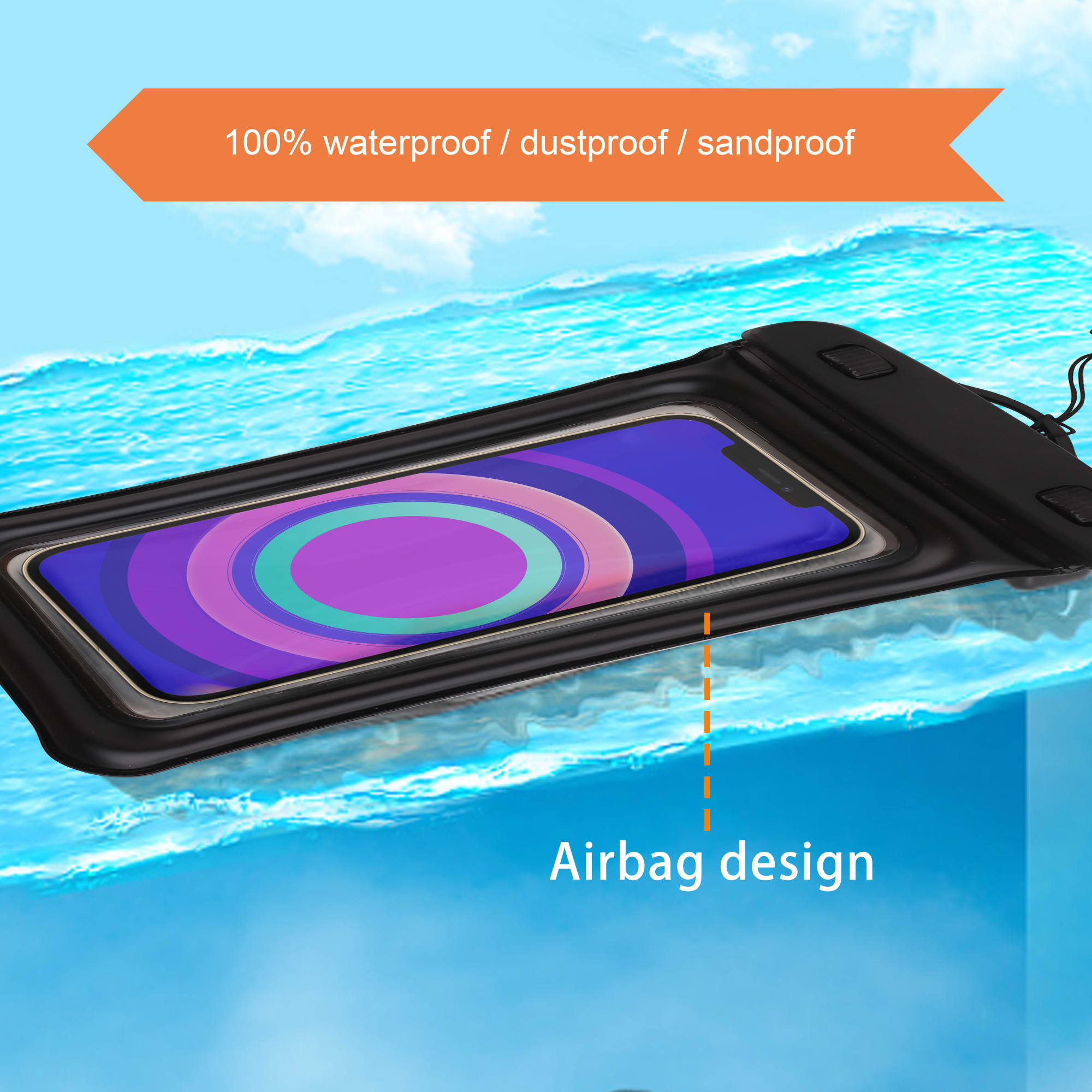 Waterproof Case Universal Cellphone Dry Bag - PCH269 Image 
