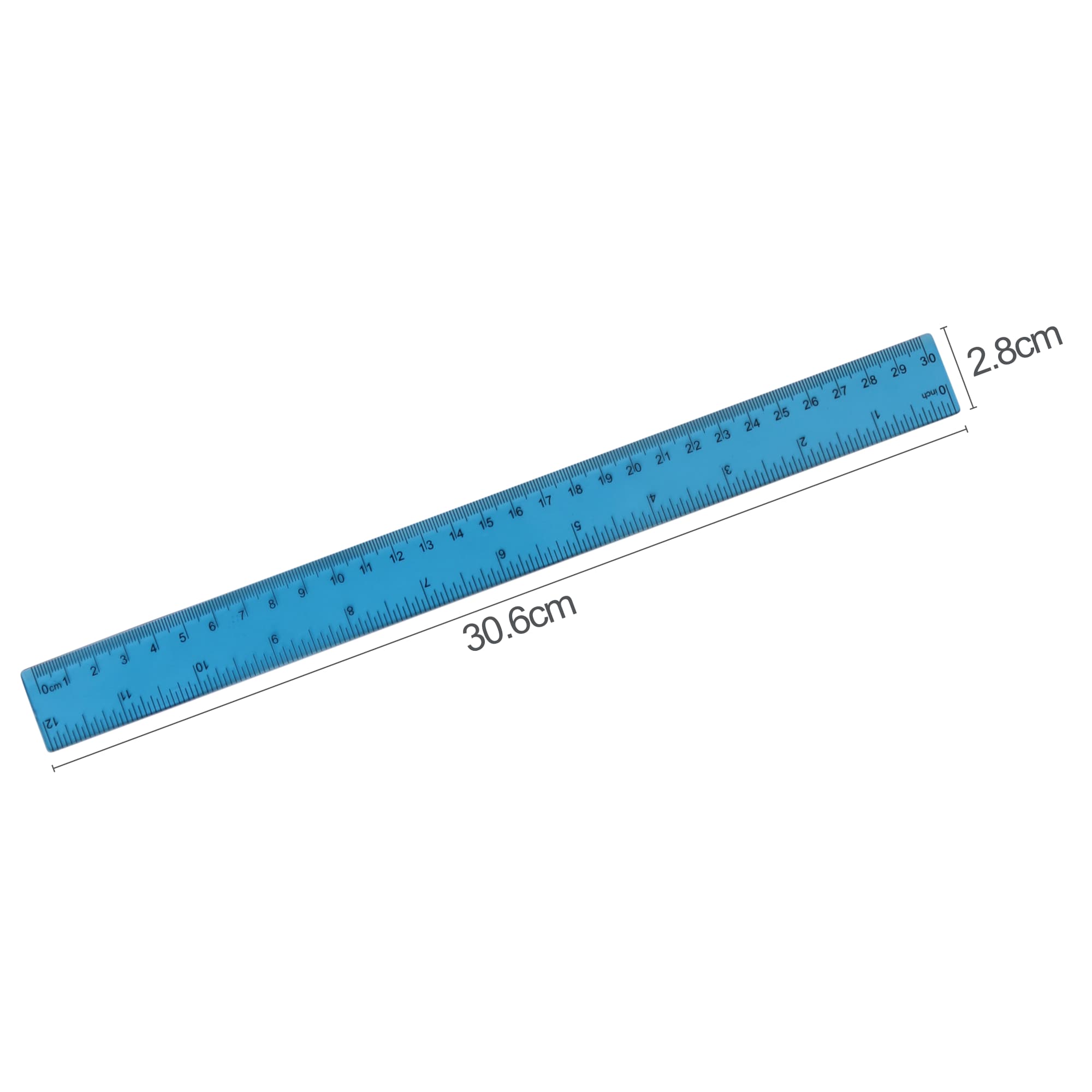 Dual Scale 30CM Ruler - PCS007 Image 