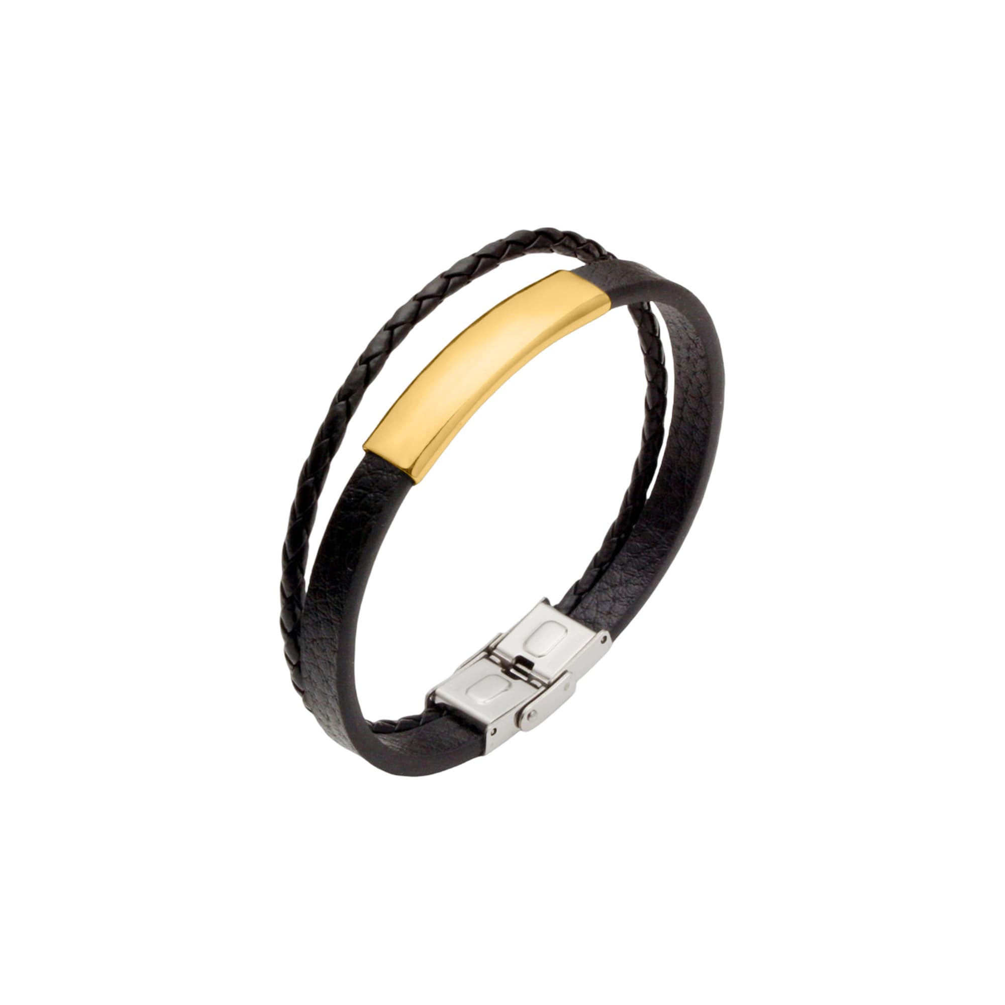 Double-layer Leather Bracelet - Image 4