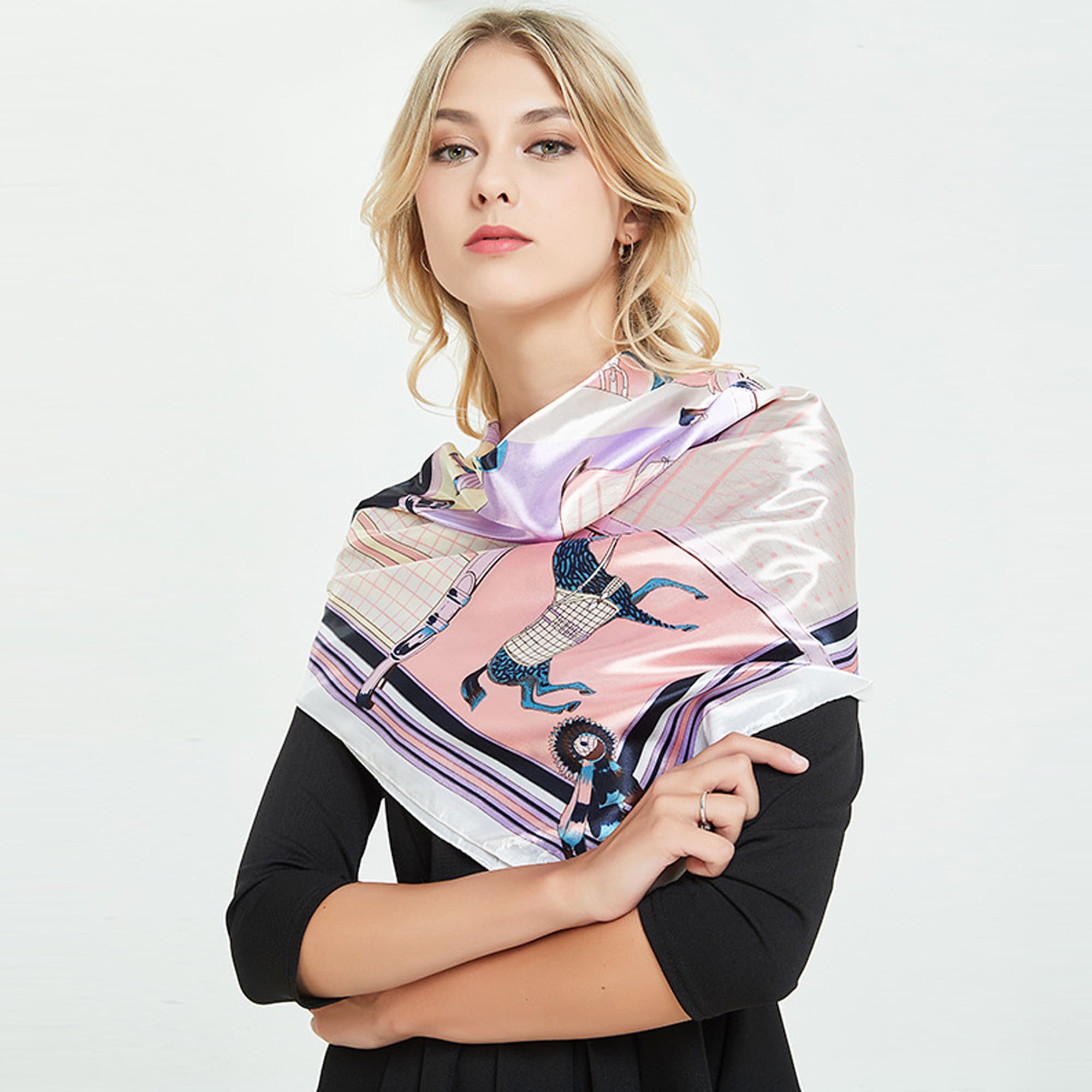 Silk Satin Scarf - PCH830 Image