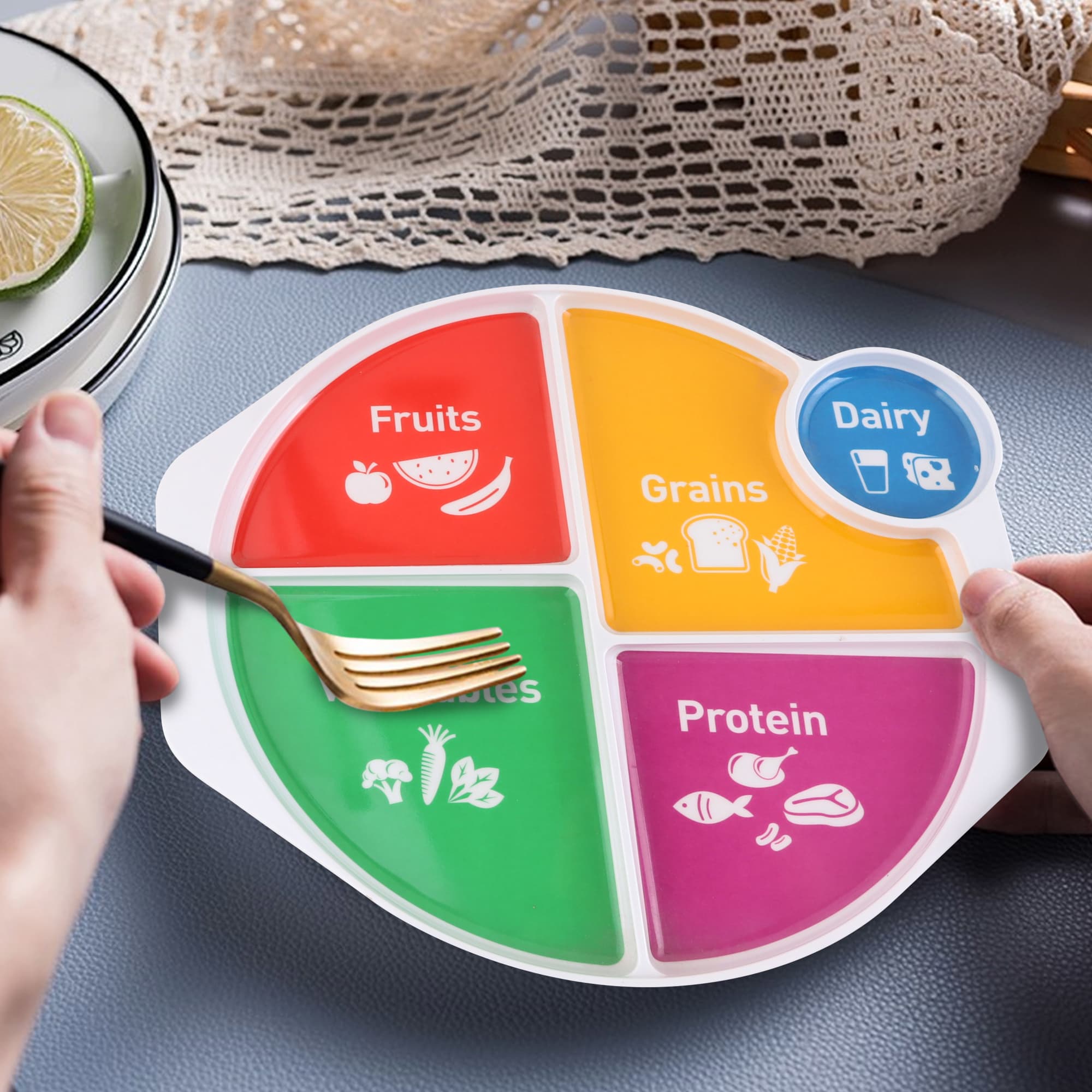 Melamine Portion Plate - PCH350 Image 