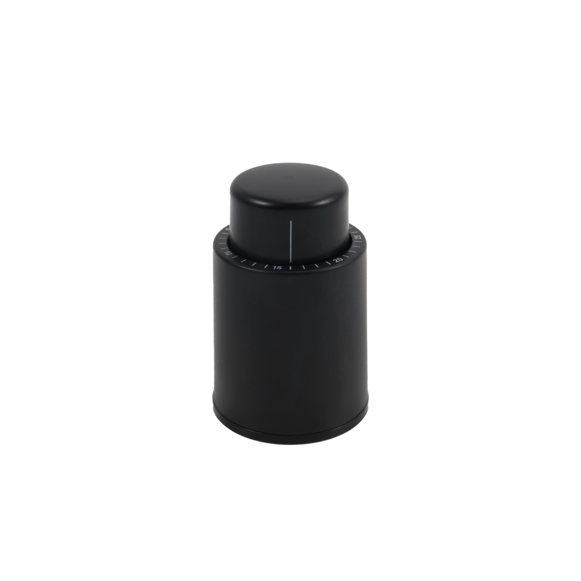 Alternative view of Push Button Wine Stopper with Scale