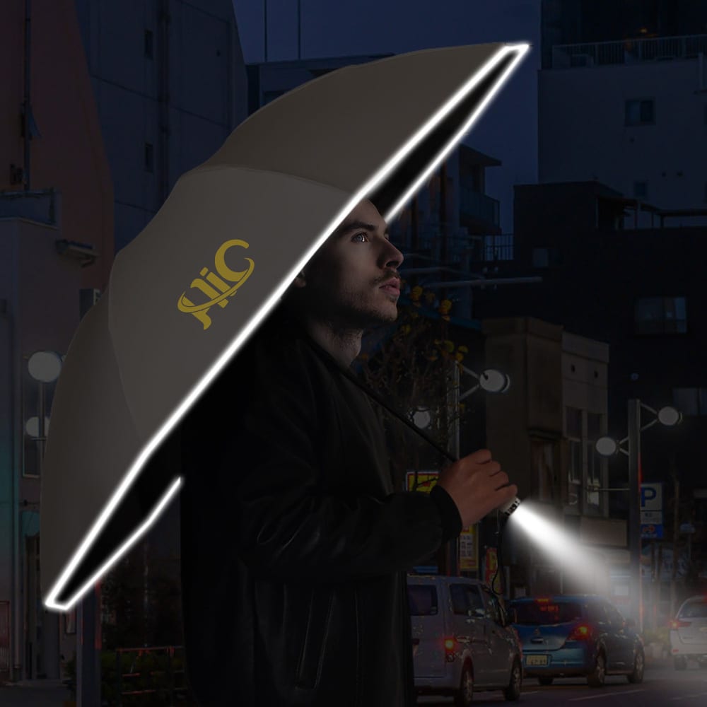 Folding Ten-Panel Umbrella with LED Light - PCH785 Image 