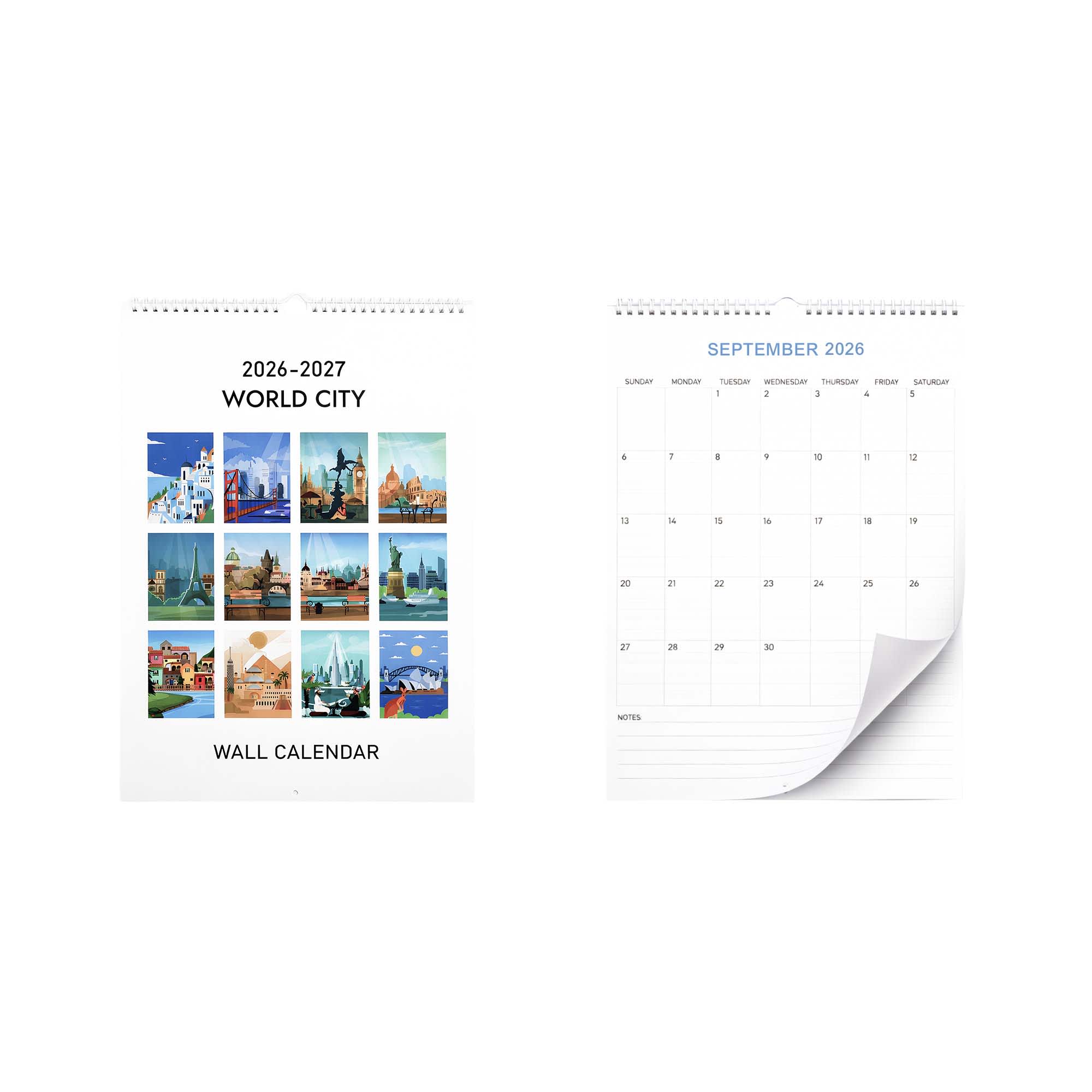Vertical Wall Calendar