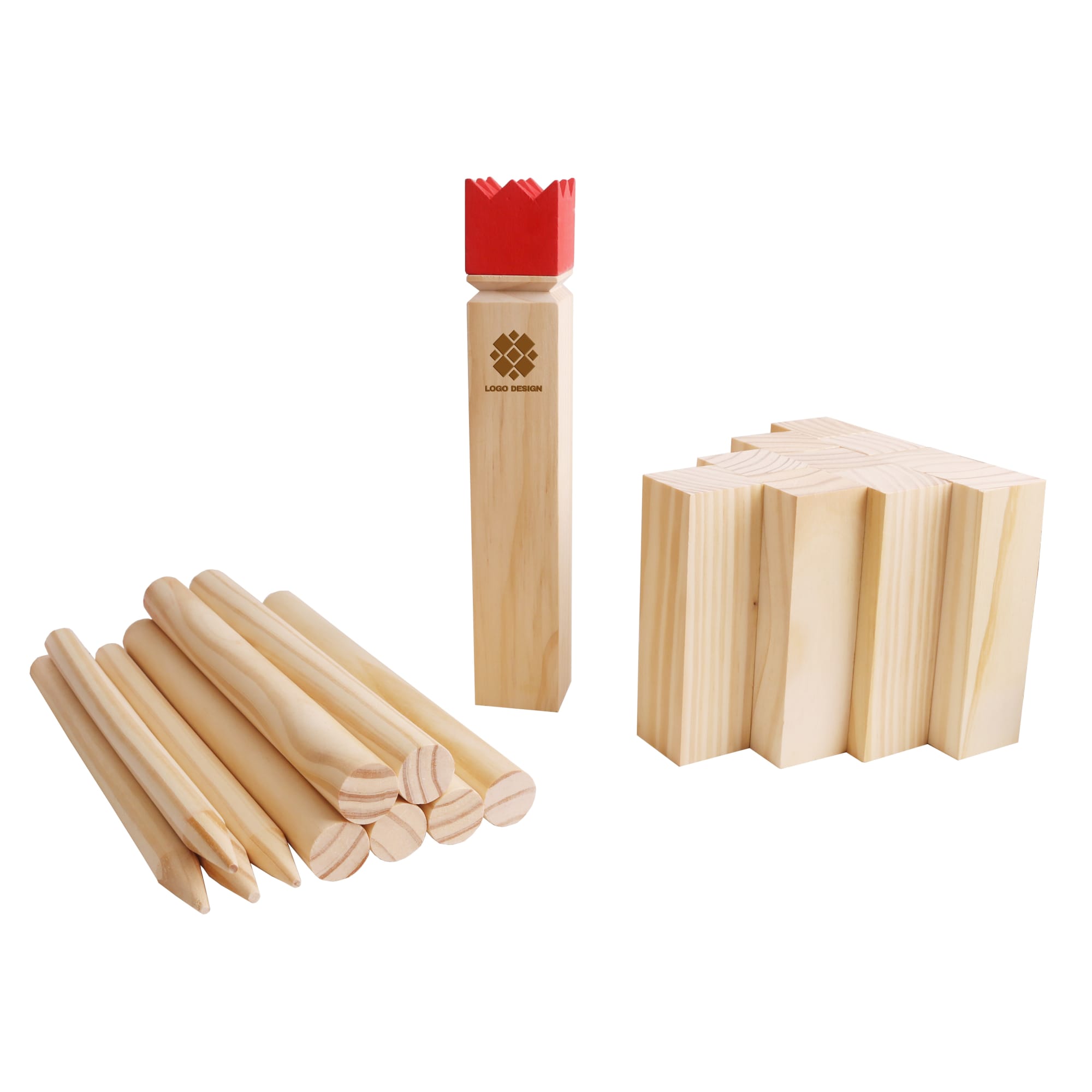 Premium Wooden Kubb Set - PCH521 Image