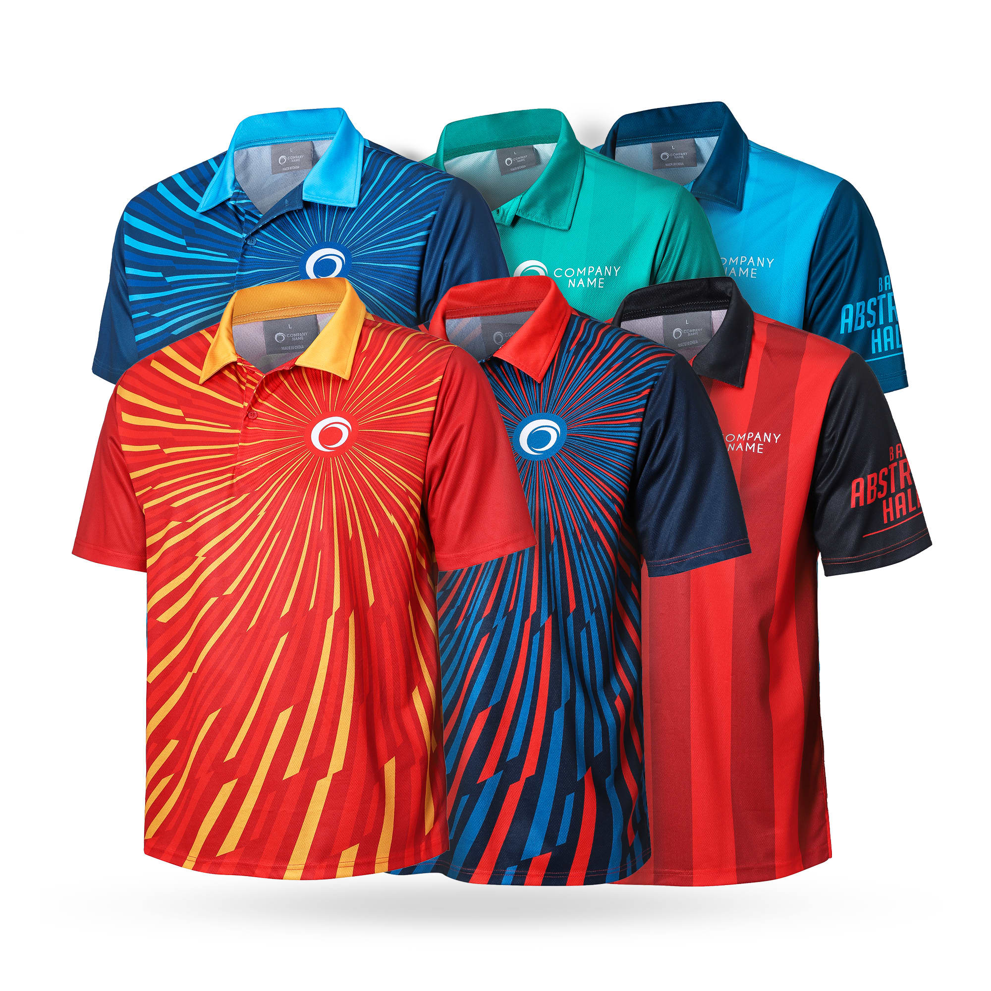 Men's 100%Polyester Sublimated Basic POLO - PCC010 Image
