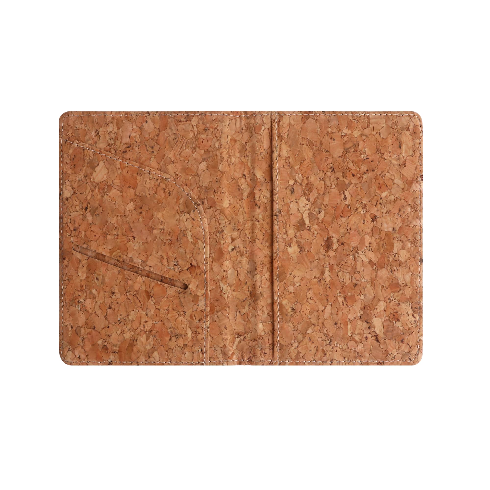 Alternative view of RFID Cork Passport Holder