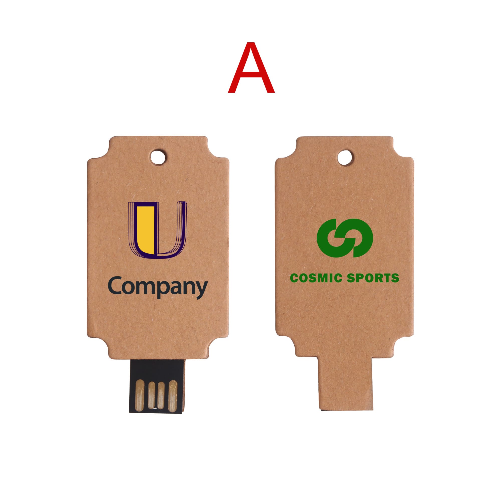 Alternative view of Eco Paper Flash Drive