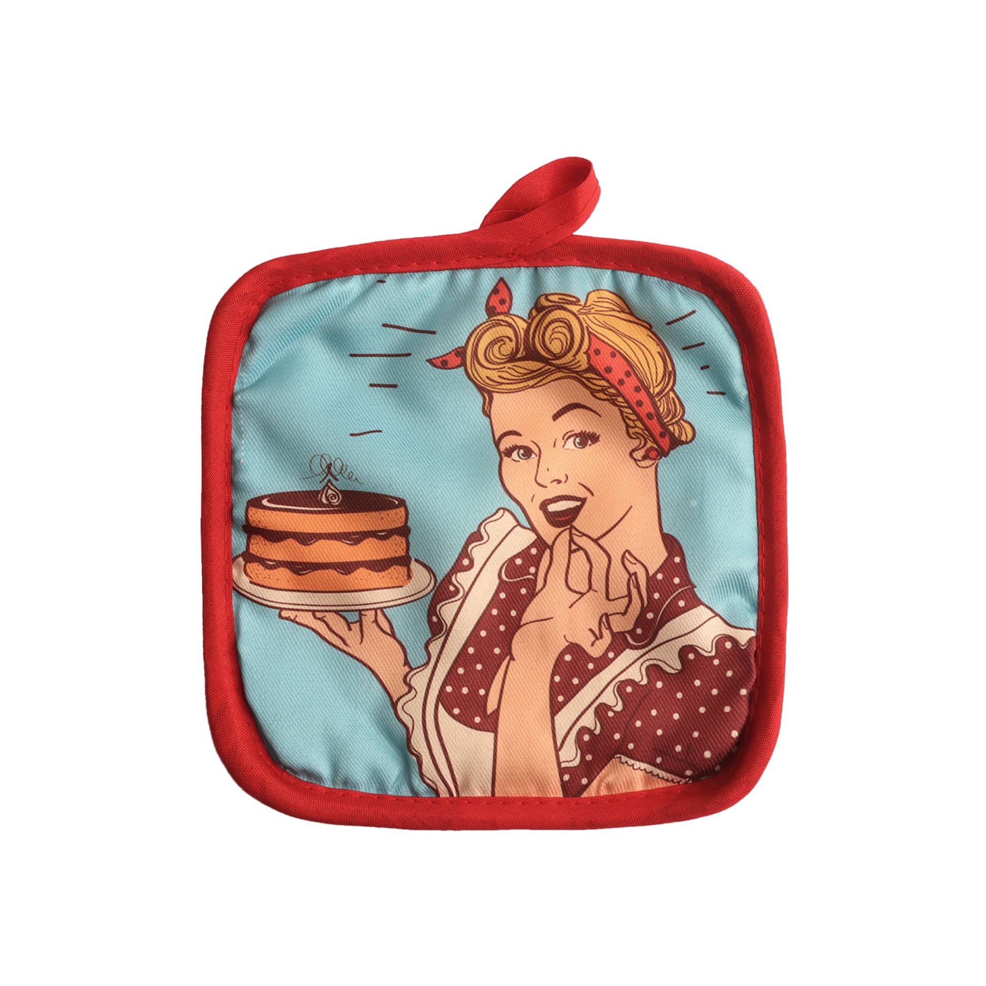 Alternative view of Medium Quilted Pot Holder