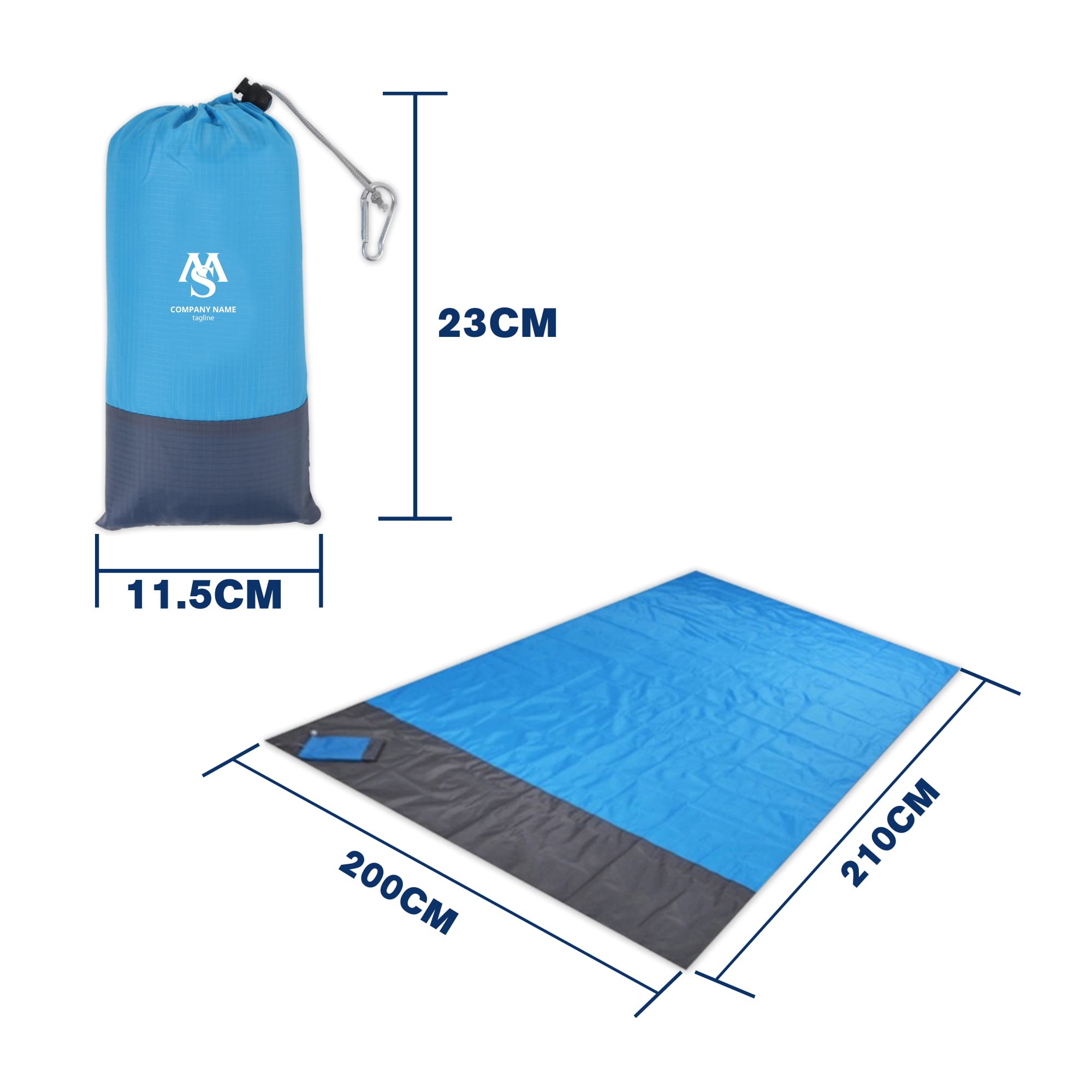 Pouch Picnic Blanket - Large - PCH465 Image