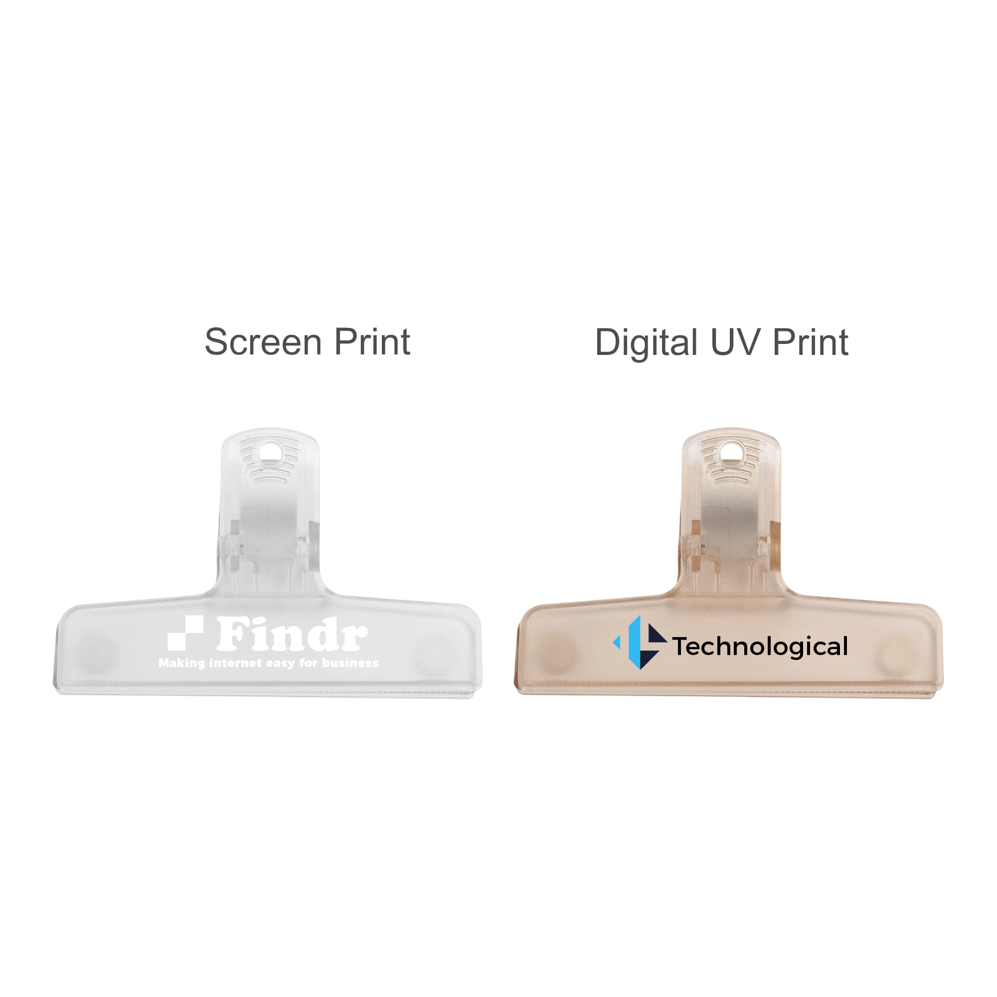 Translucent Plastic Magnetic Clips