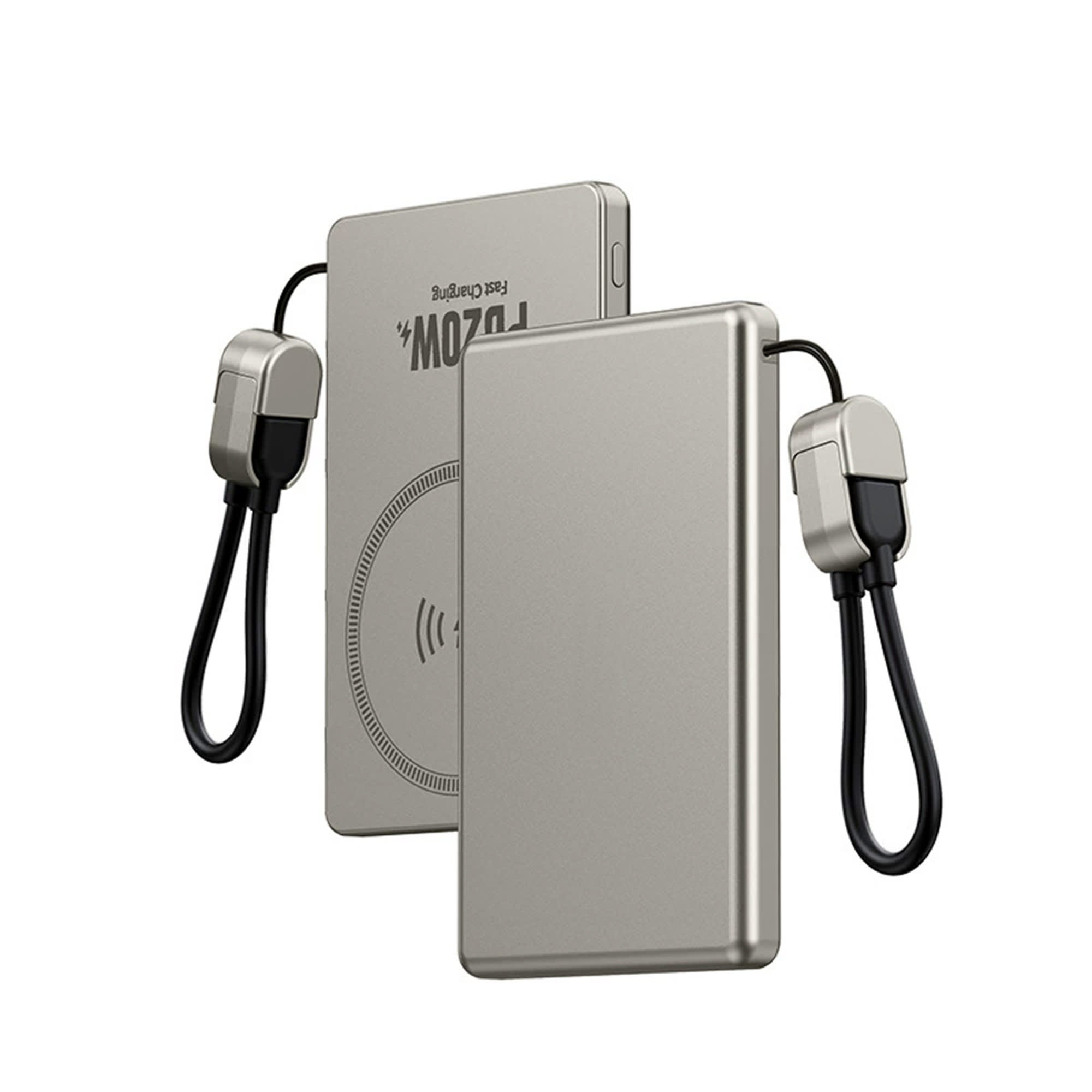 Alternative view of 5000mAh Aluminum Magnetic Power Bank