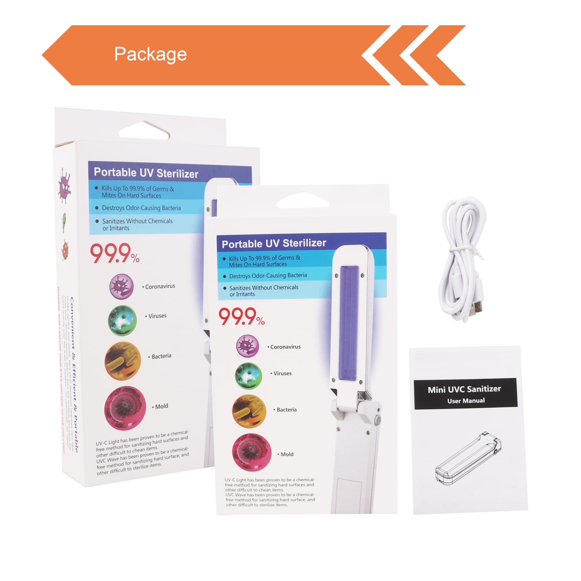 Portable UV Sterilizer - PCA035 Image 