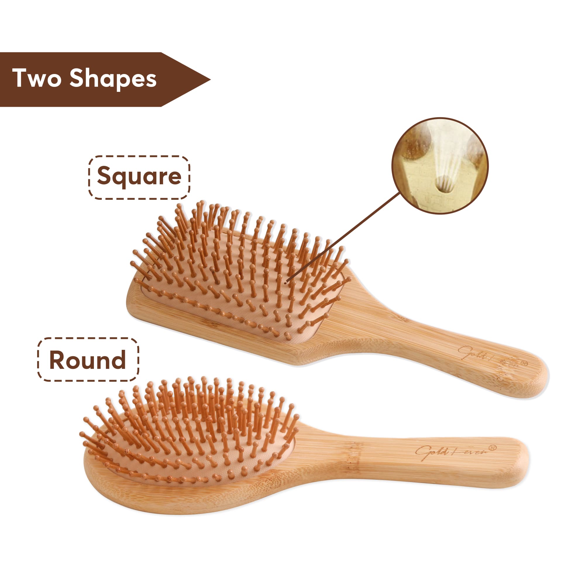 Bamboo Airbag Hair Brush - PCH542 Image