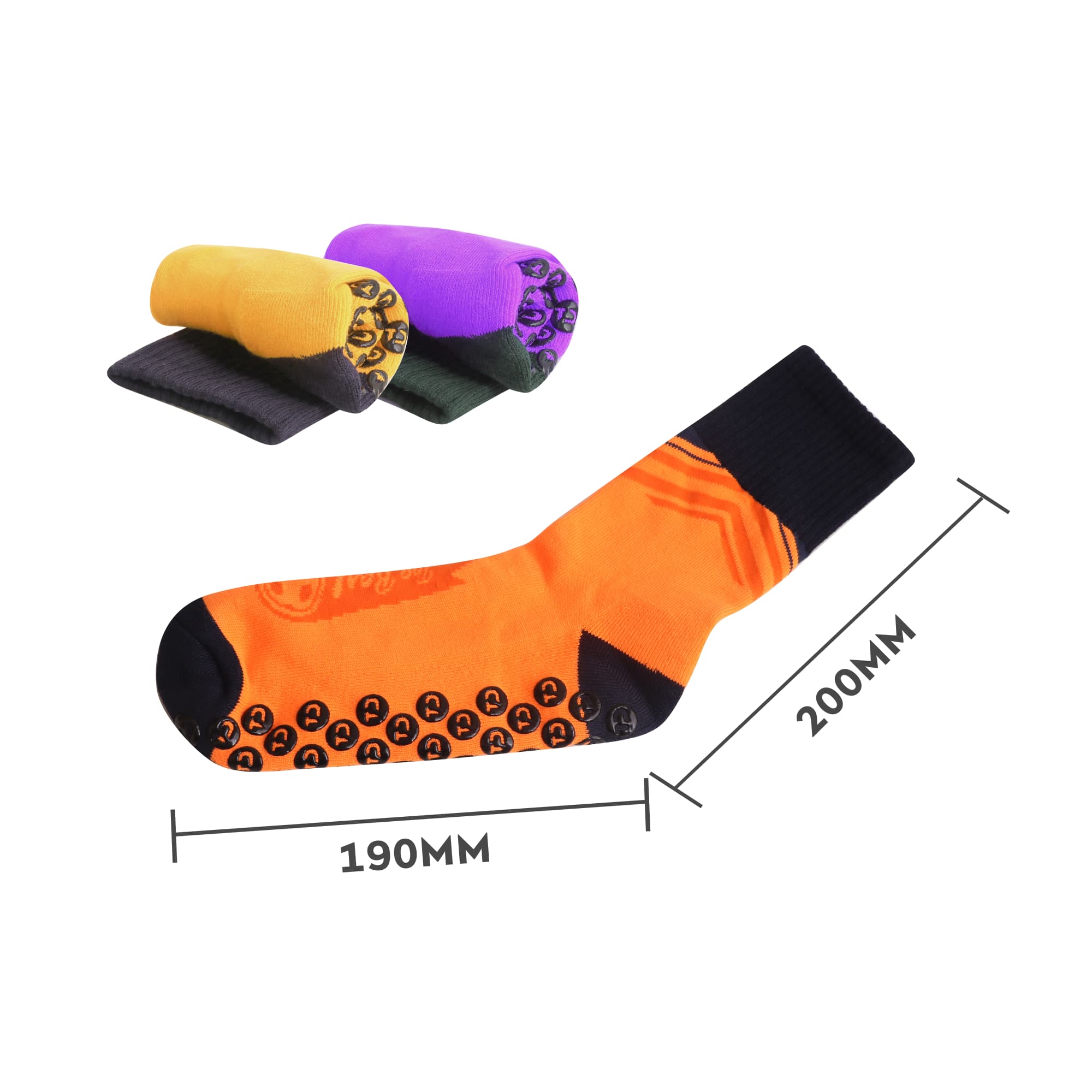Crew Gripper Football Socks - With Towel Bottom - PCH576 Image