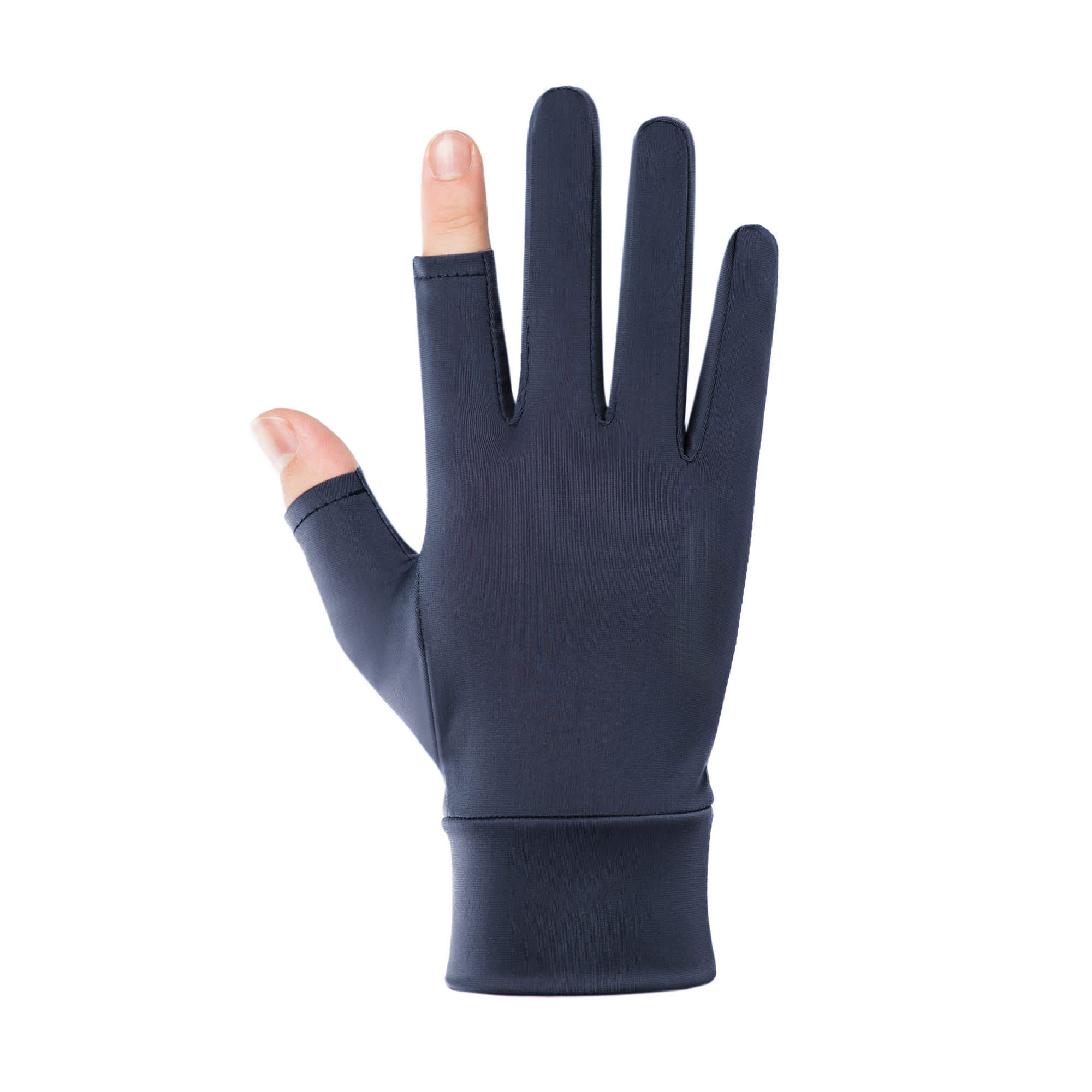 Alternative view of Sun Protective Gloves with 2 Open Fingers
