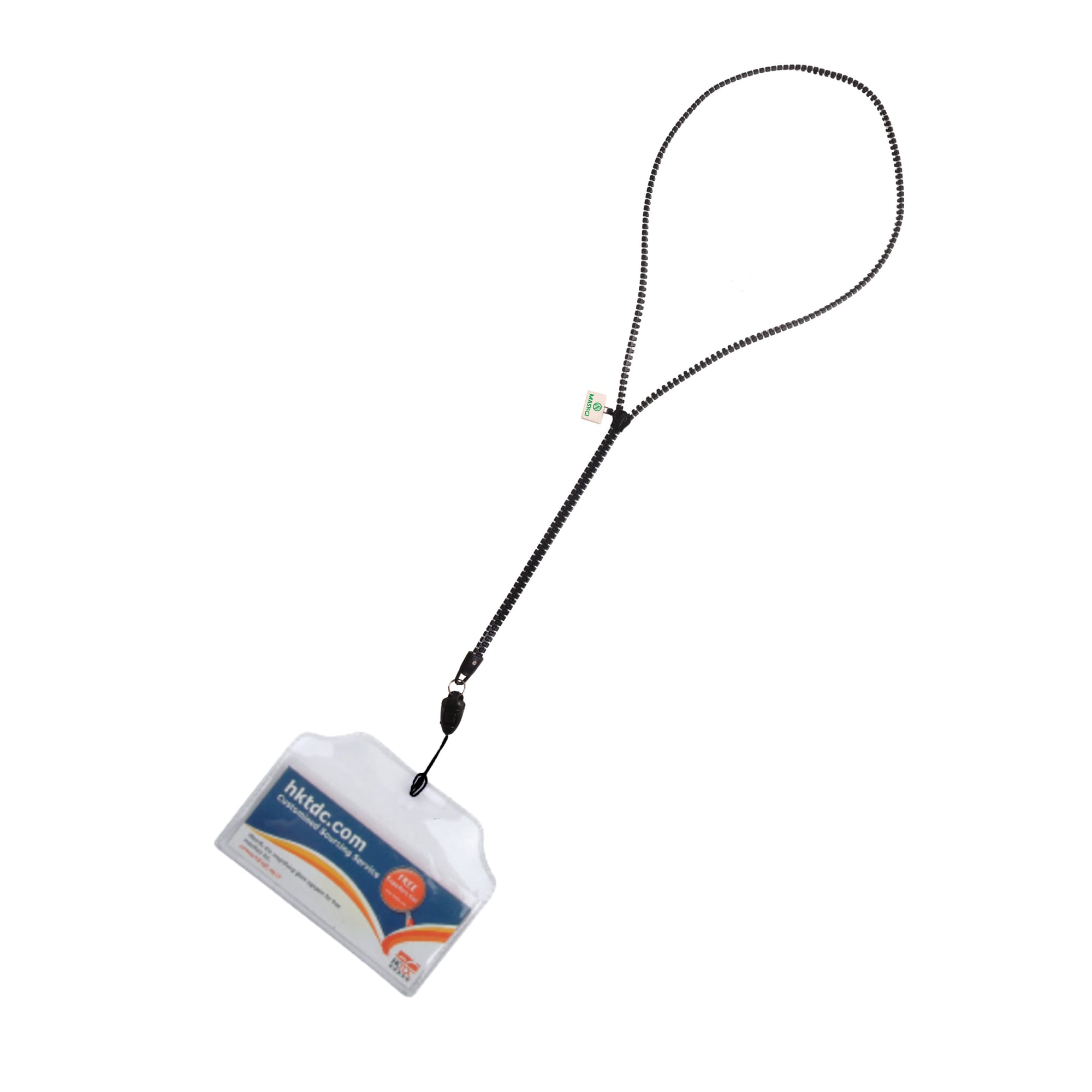 Zipper Lanyard with PVC Tag - PCL14 Image