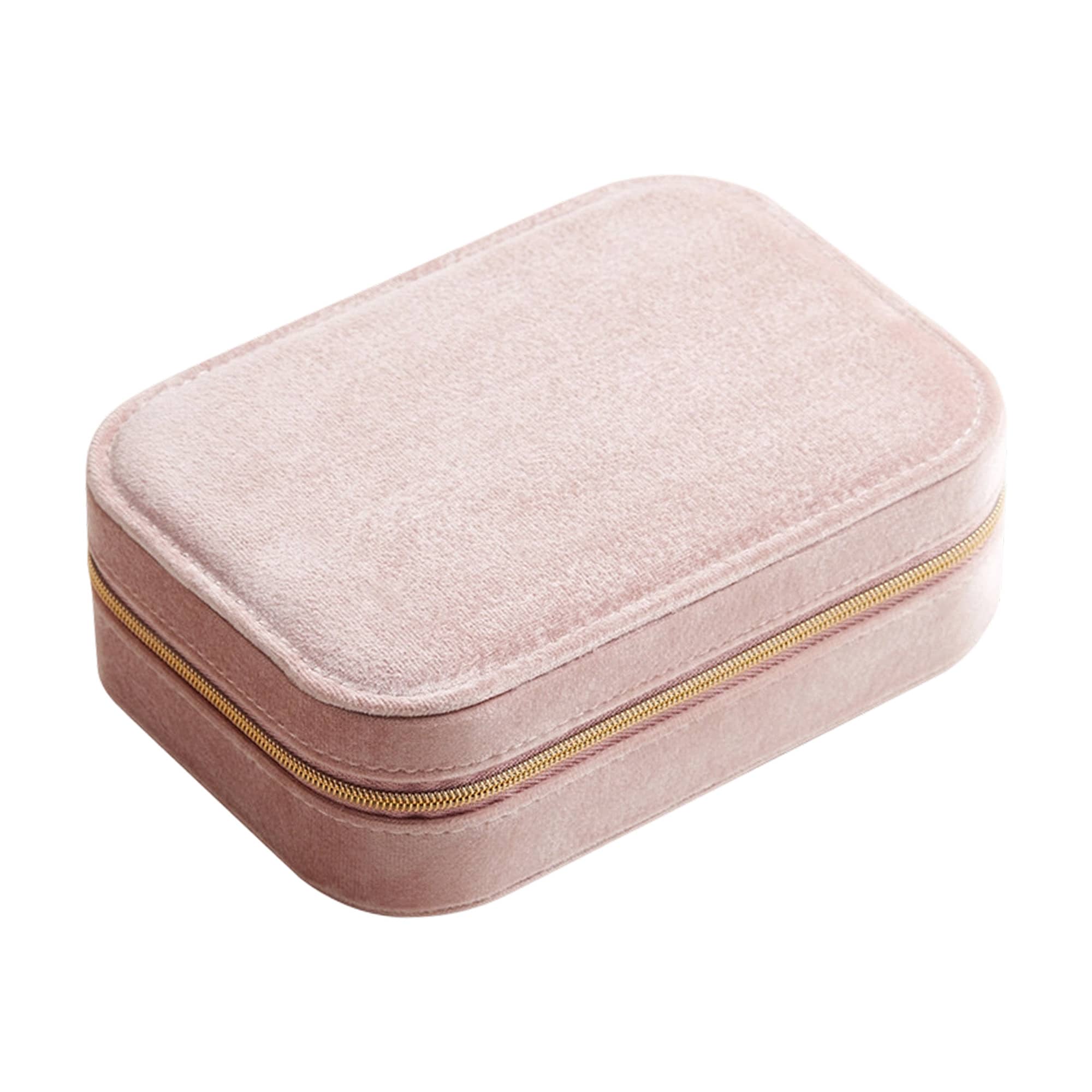 Alternative view of Velvet Jewellery Box with Compartment