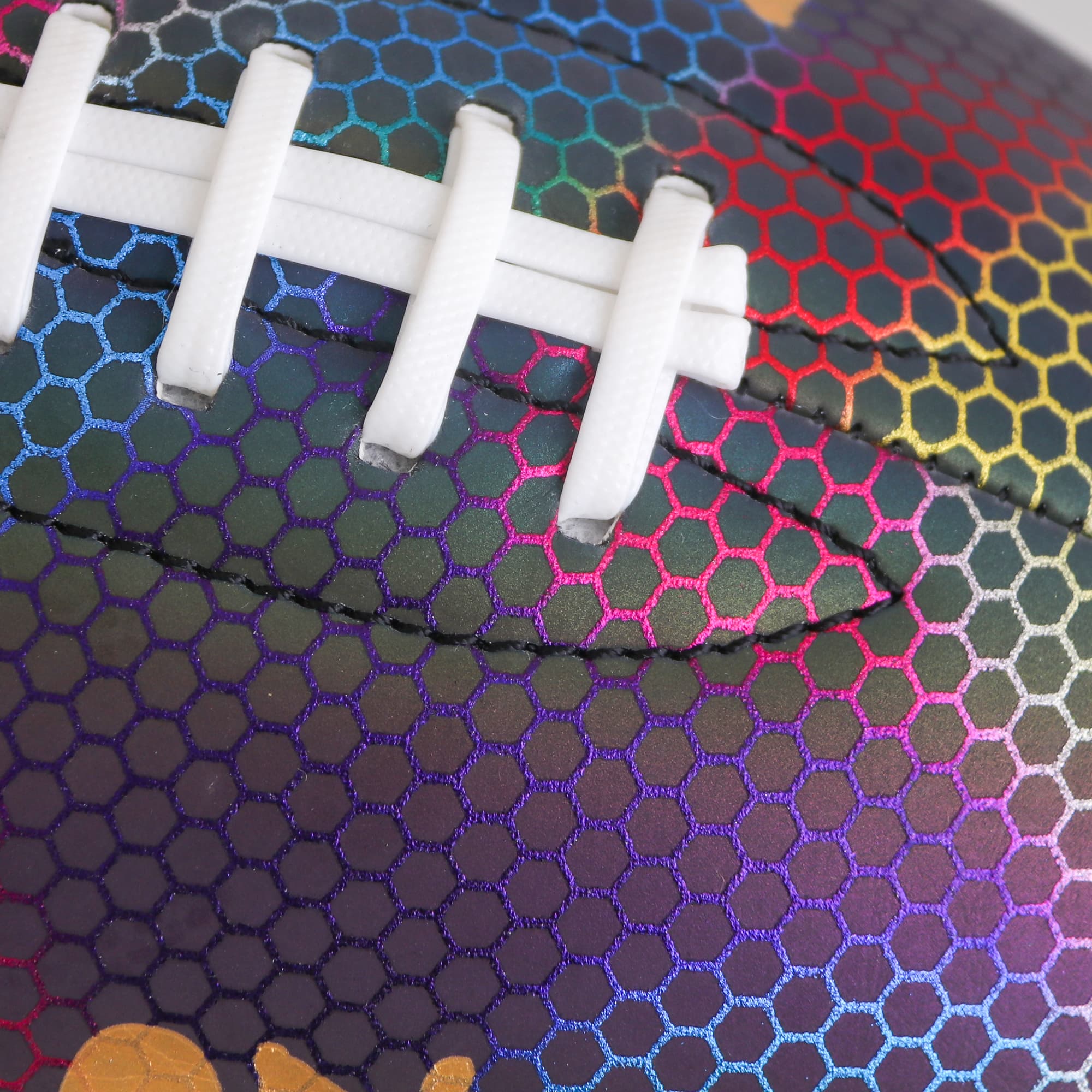 Holographic Glowing American Football - PCH555 Image 