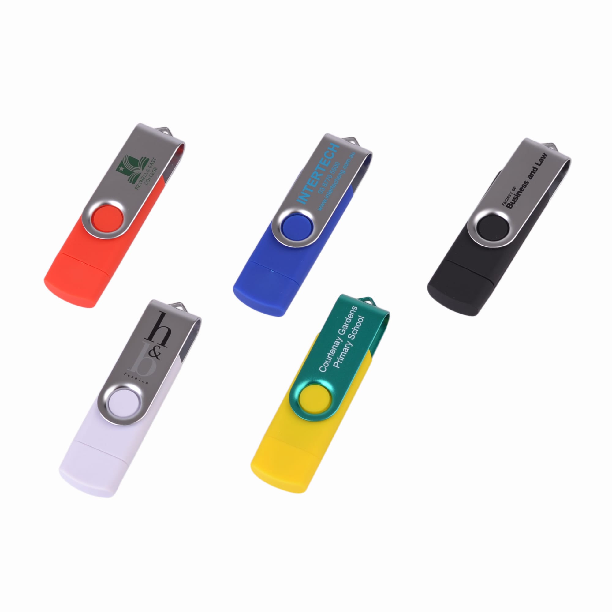 Double-end Belton Type C Flash Drive - PCU608B Image 