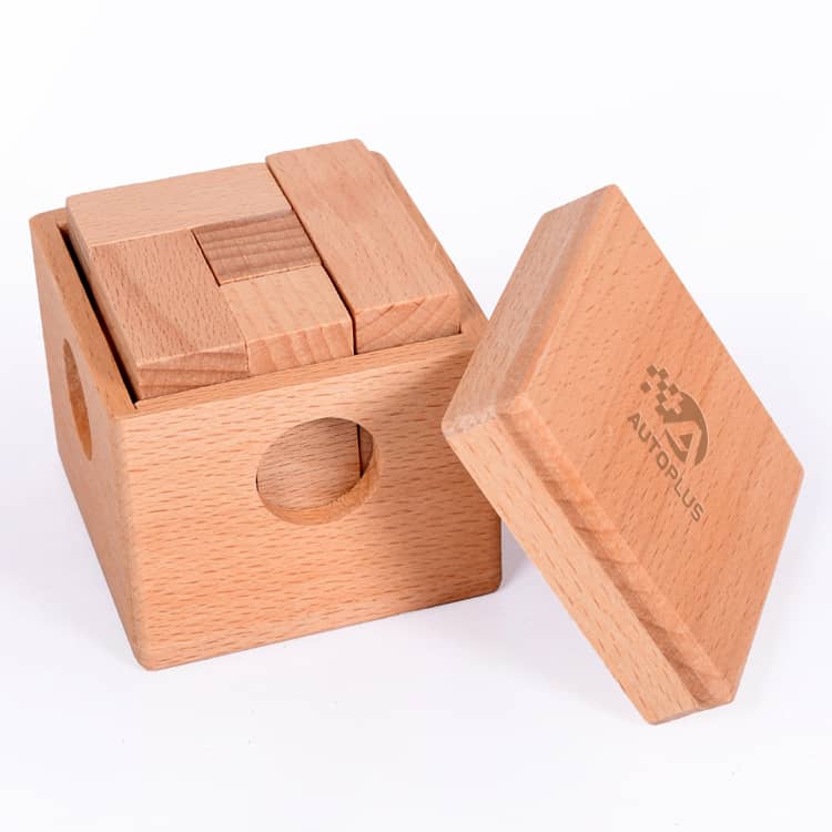 7pcs Wooden Boxed Cube Toy - PCH520 Image