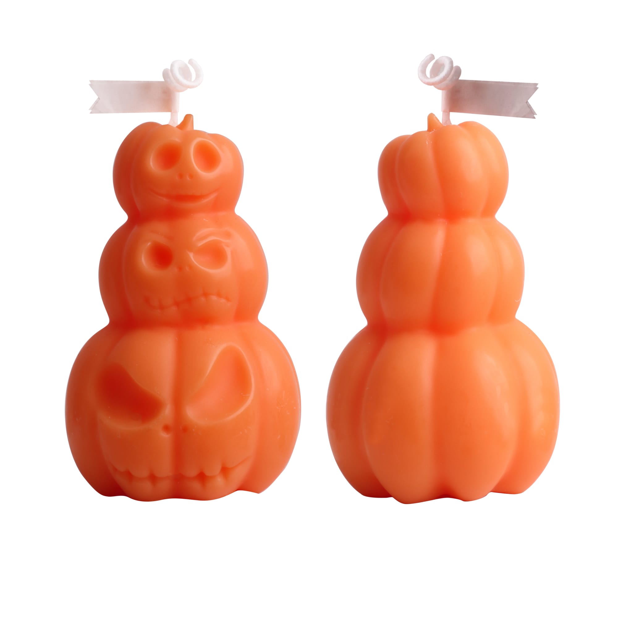 Alternative view of Triple Pumpkin Shape Candles