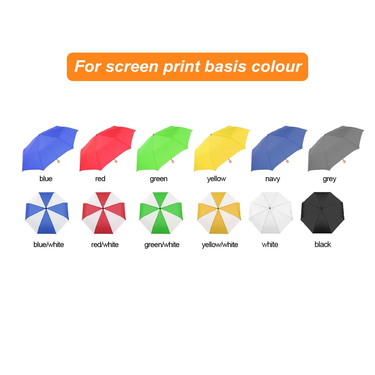 Triple folding RPET umbrella - auto open and close - PCH910 Image 