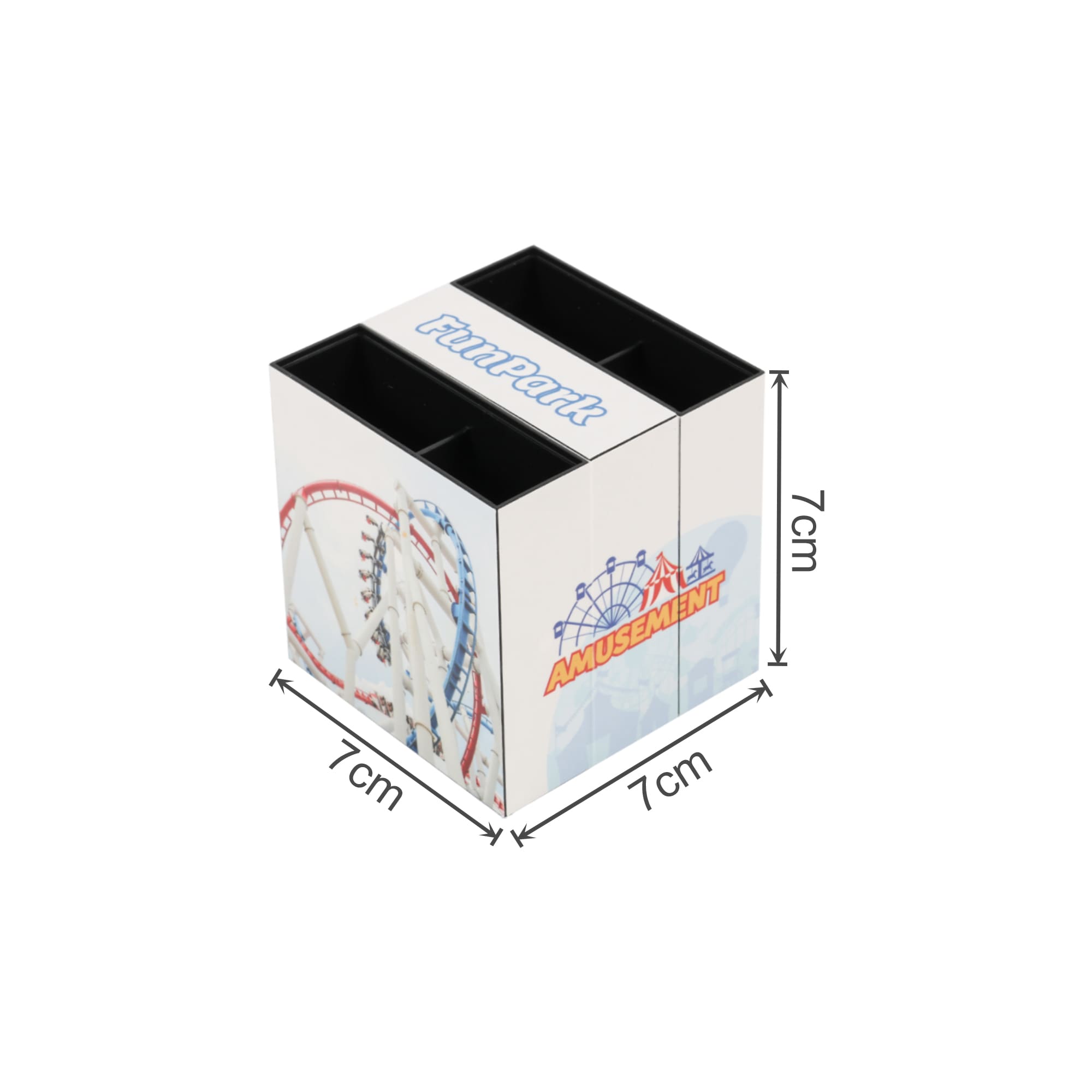 Alternative view of Three-panel Foldable Pen Holder