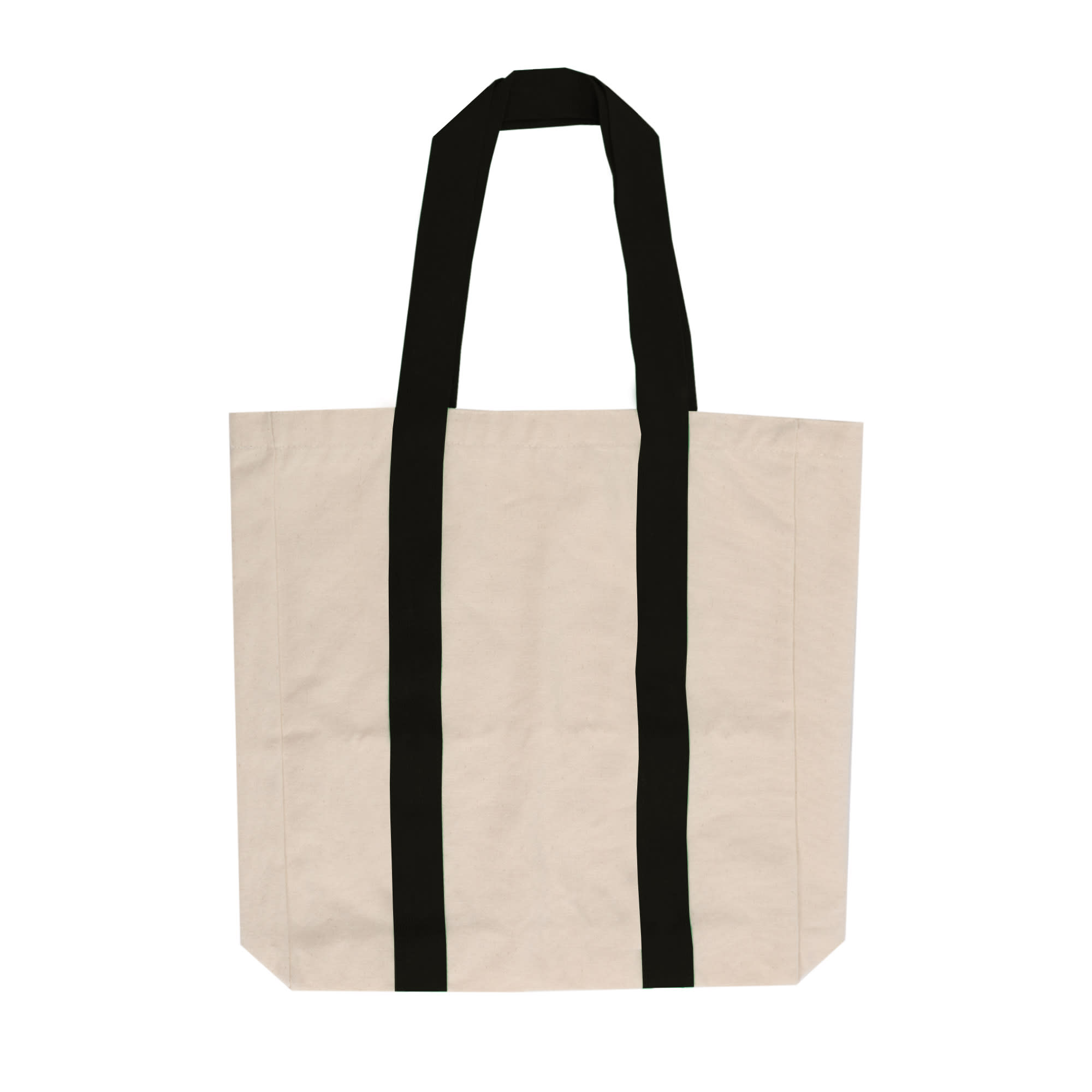Alternative view of Custom Woven Handle Tote Bag