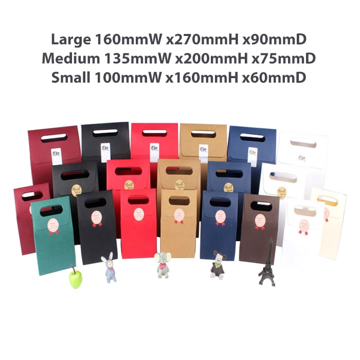 Die cut Handle Bag(135x200x75mm) - PCPB031 Image 