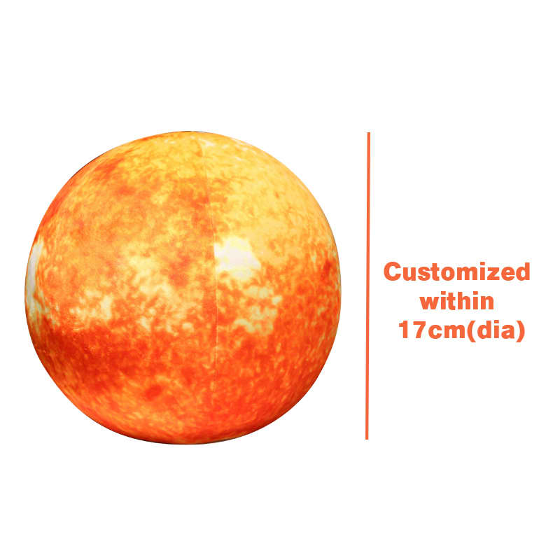 Custom Sublimation Ball Shape Plush Toys - PCPT180 Image 