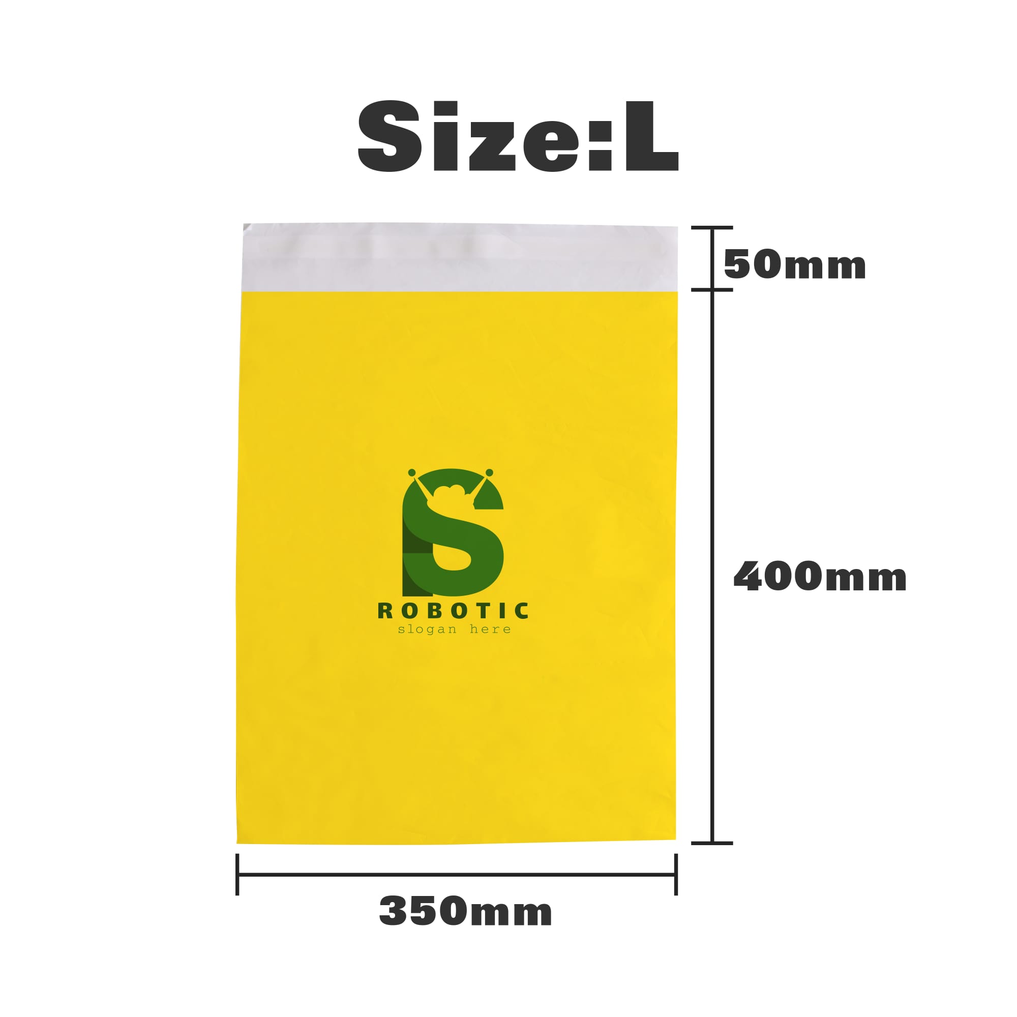 Biodegradable Mailer Bag (Large) - PCPB611 Image 