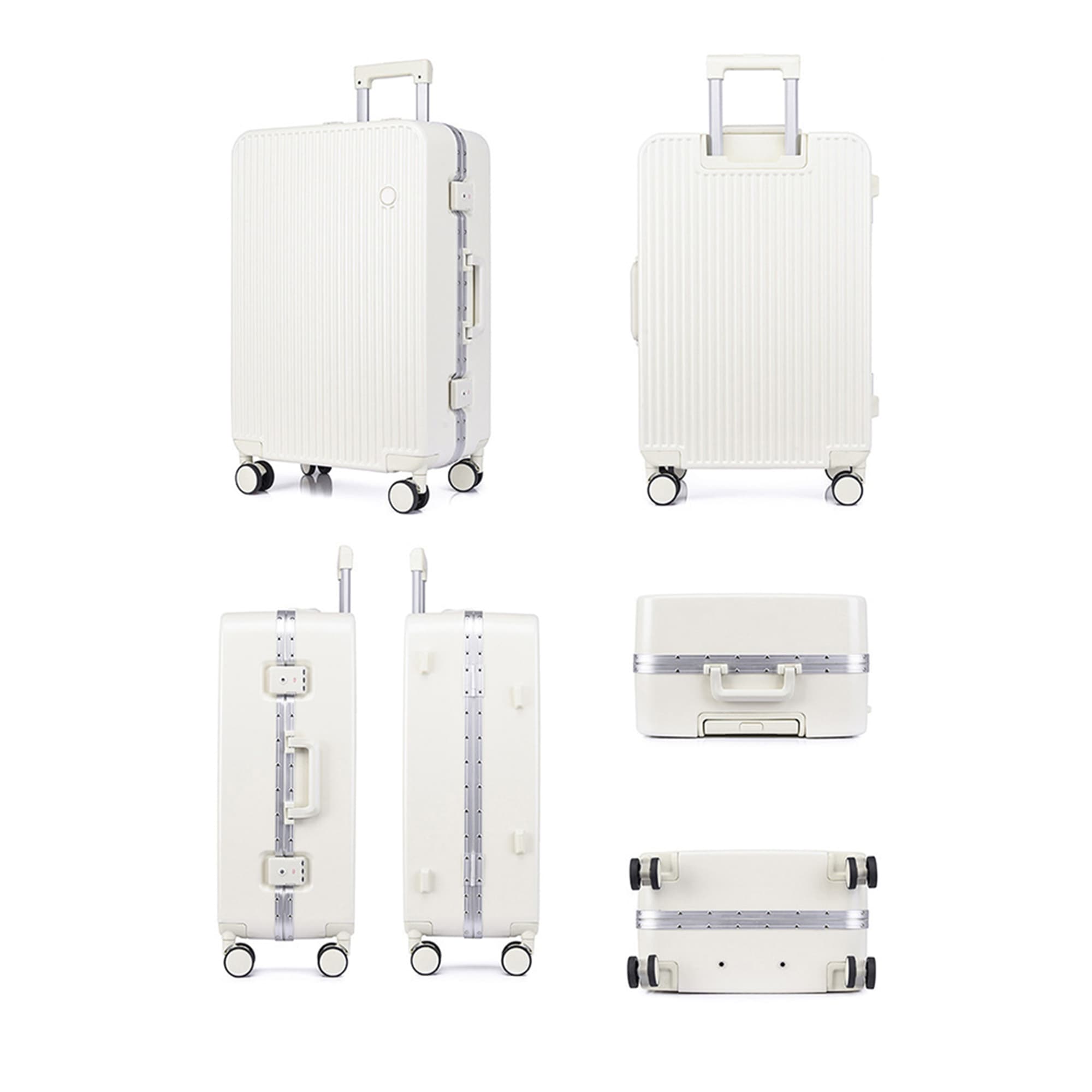 Ribbed ABS suitcase - PCK021 Image 