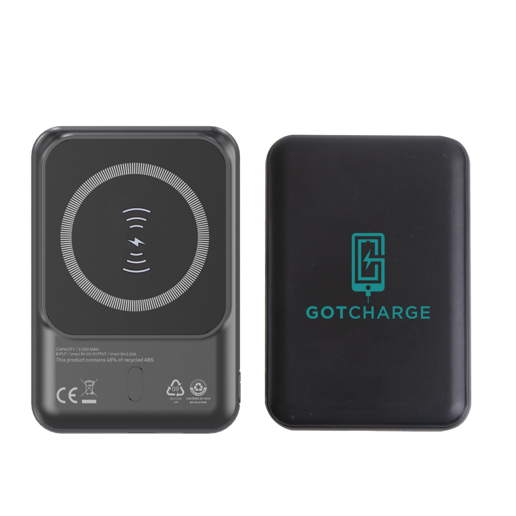 Alternative view of 5000mAh Eco Magnetic Power Bank