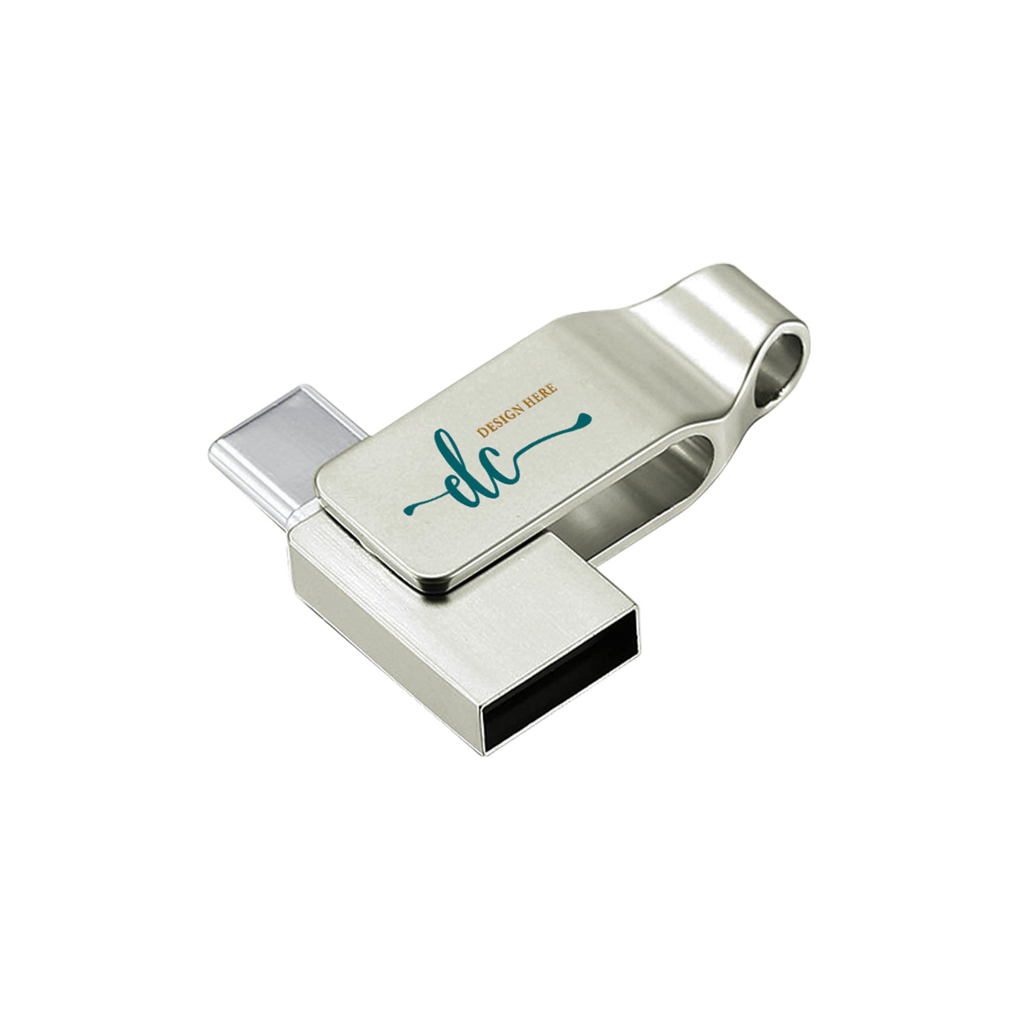 Alternative view of Pivot Duo Type-c Flash Drive