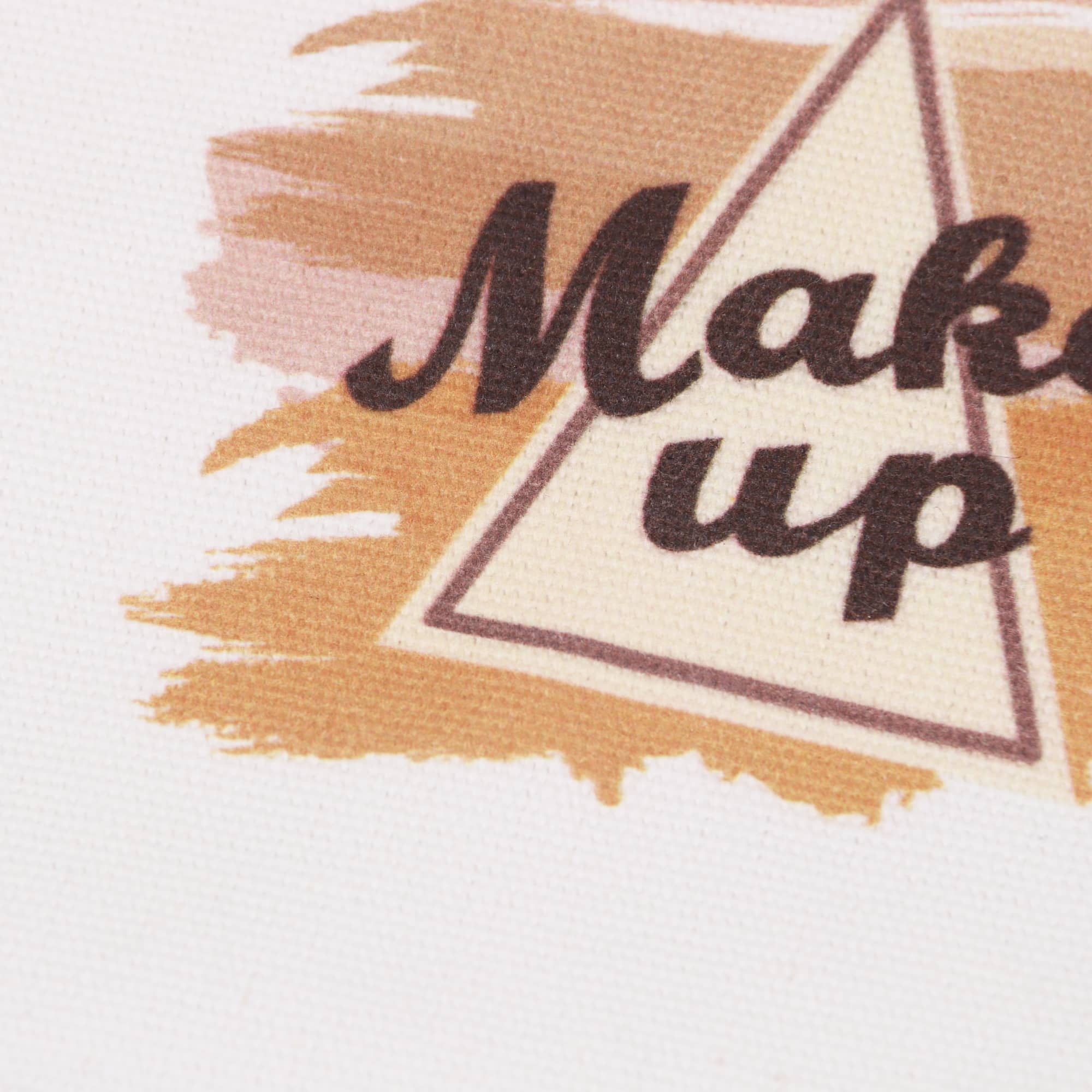 Rectangle Canvas Cosmetic Bag - PCBC115 Image